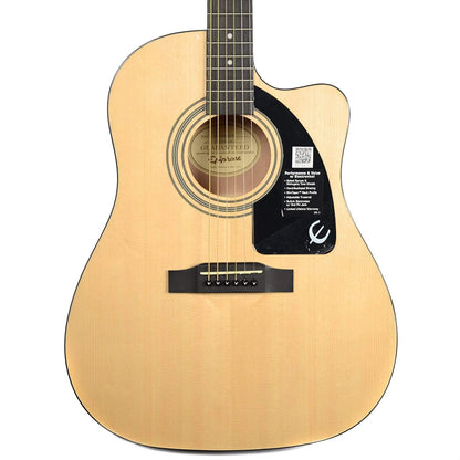 Epiphone AJ-100CE Advanced Jumbo Acoustic-Electric Natural Acoustic Guitars / Built-in Electronics