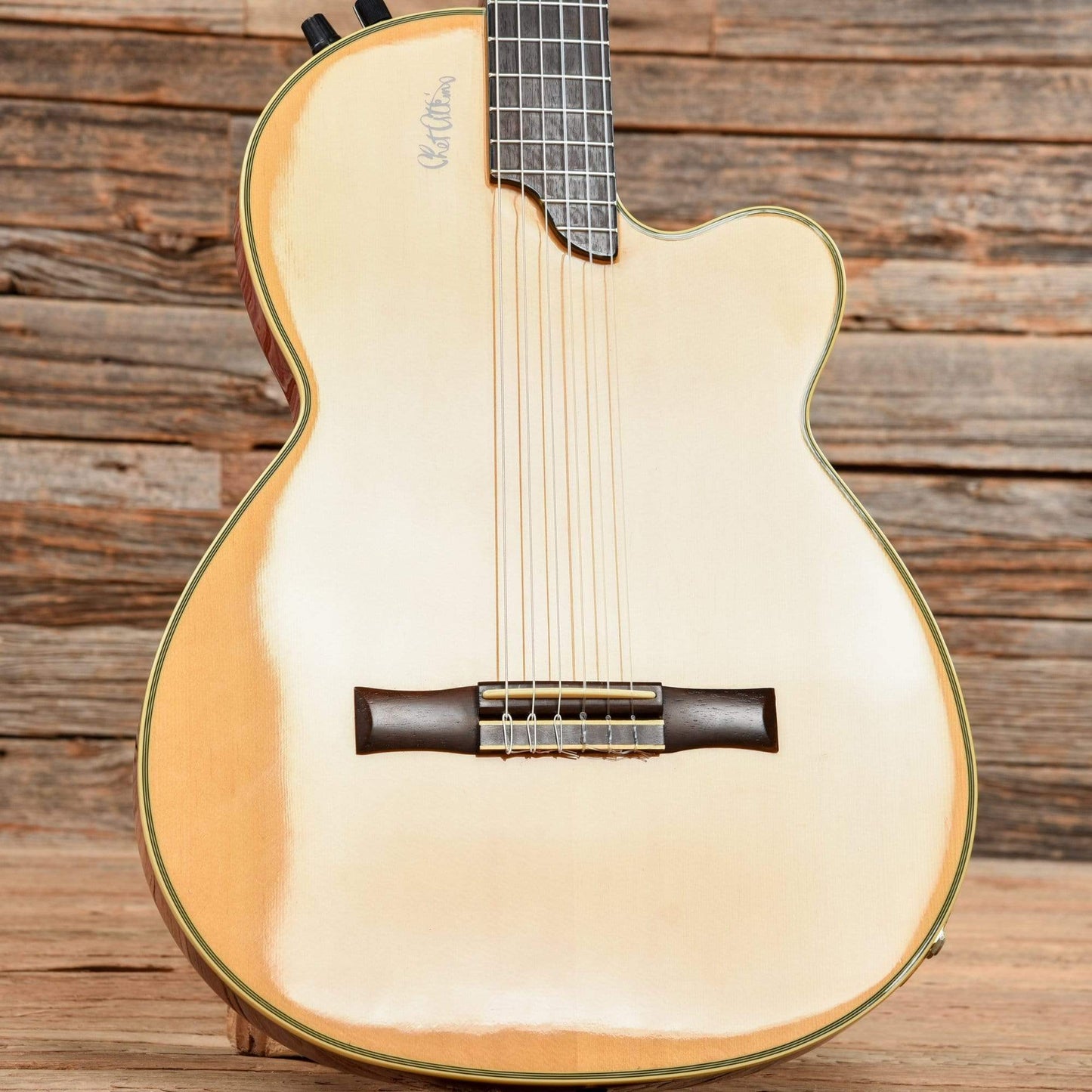 Epiphone Chet Atkins SST Studio Nylon Natural 1995 Acoustic Guitars / Built-in Electronics