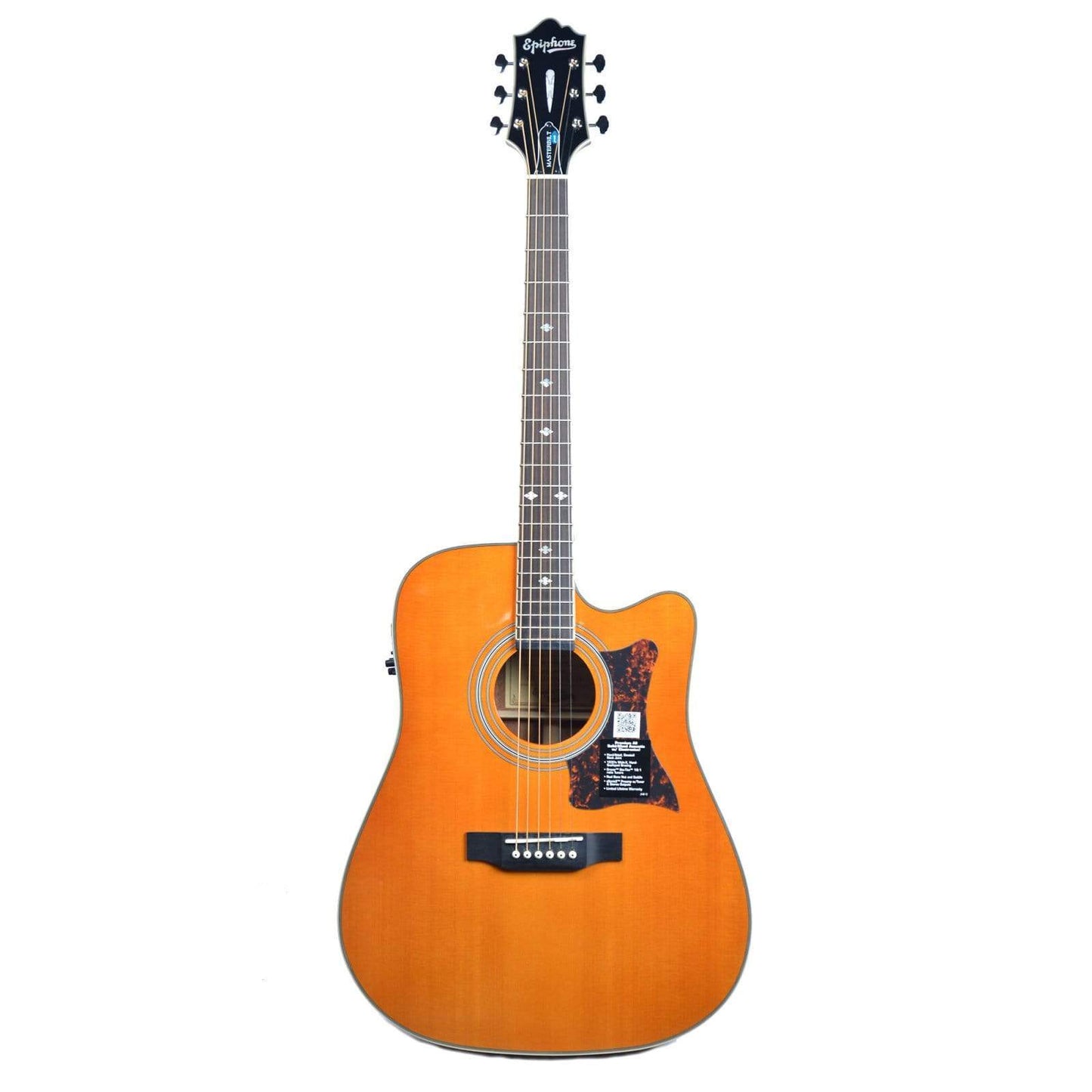 Epiphone Masterbilt DR-500MCE Dreadnought Acoustic-Electric Natural Acoustic Guitars / Built-in Electronics