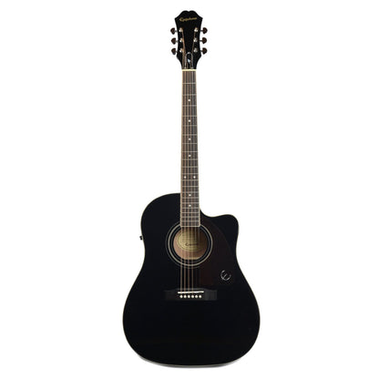 Epiphone AJ-220SCE Acoustic-Electric Ebony Acoustic Guitars / Dreadnought