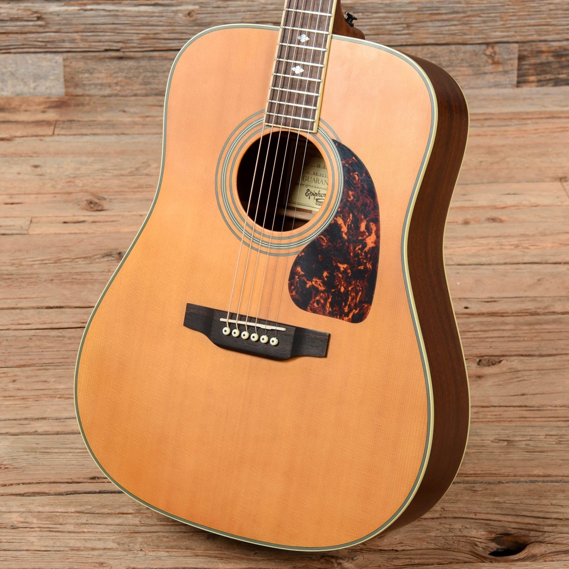 Epiphone DR500MNS Natural Acoustic Guitars / Dreadnought