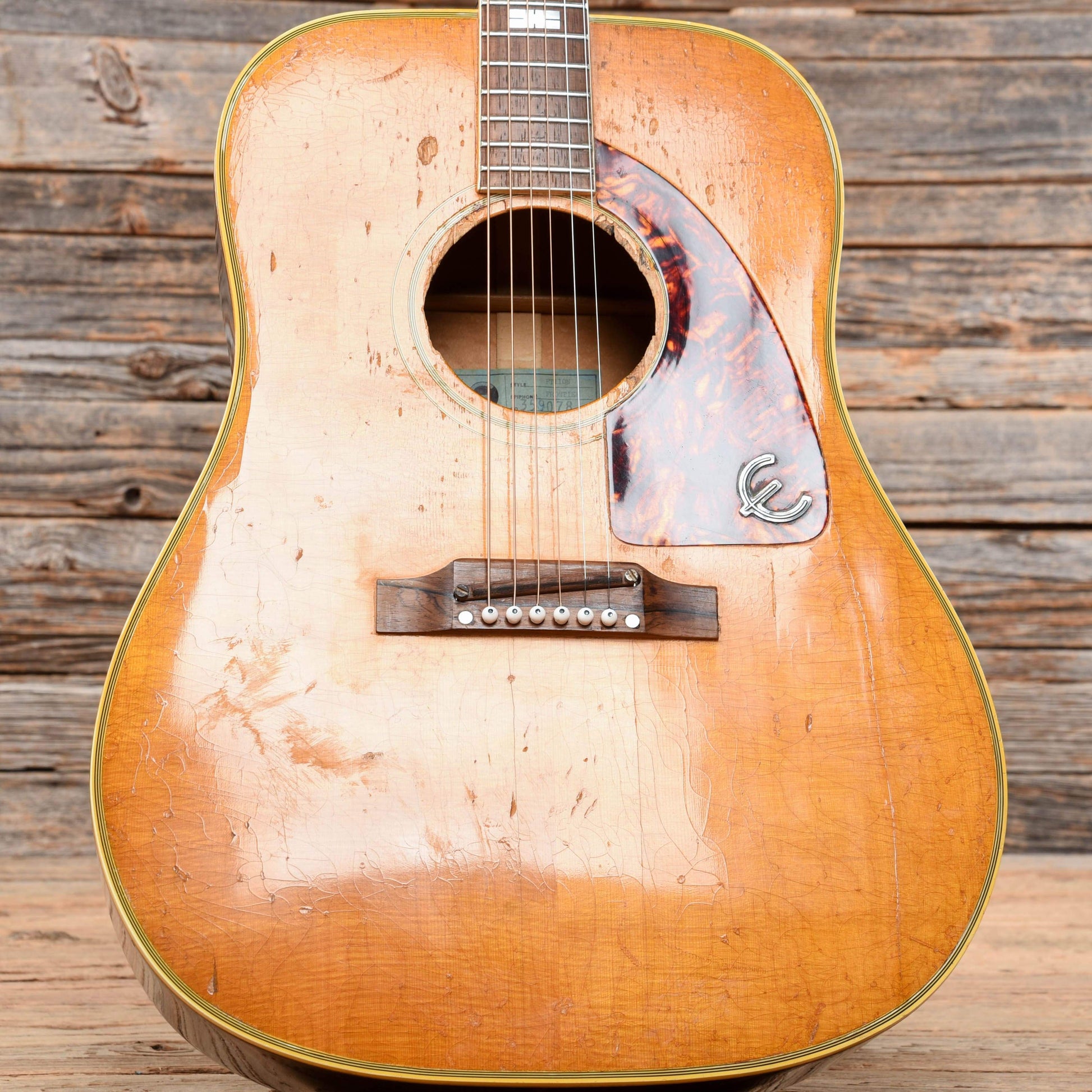 Epiphone FT-110 Frontier Natural 1965 Acoustic Guitars / Dreadnought