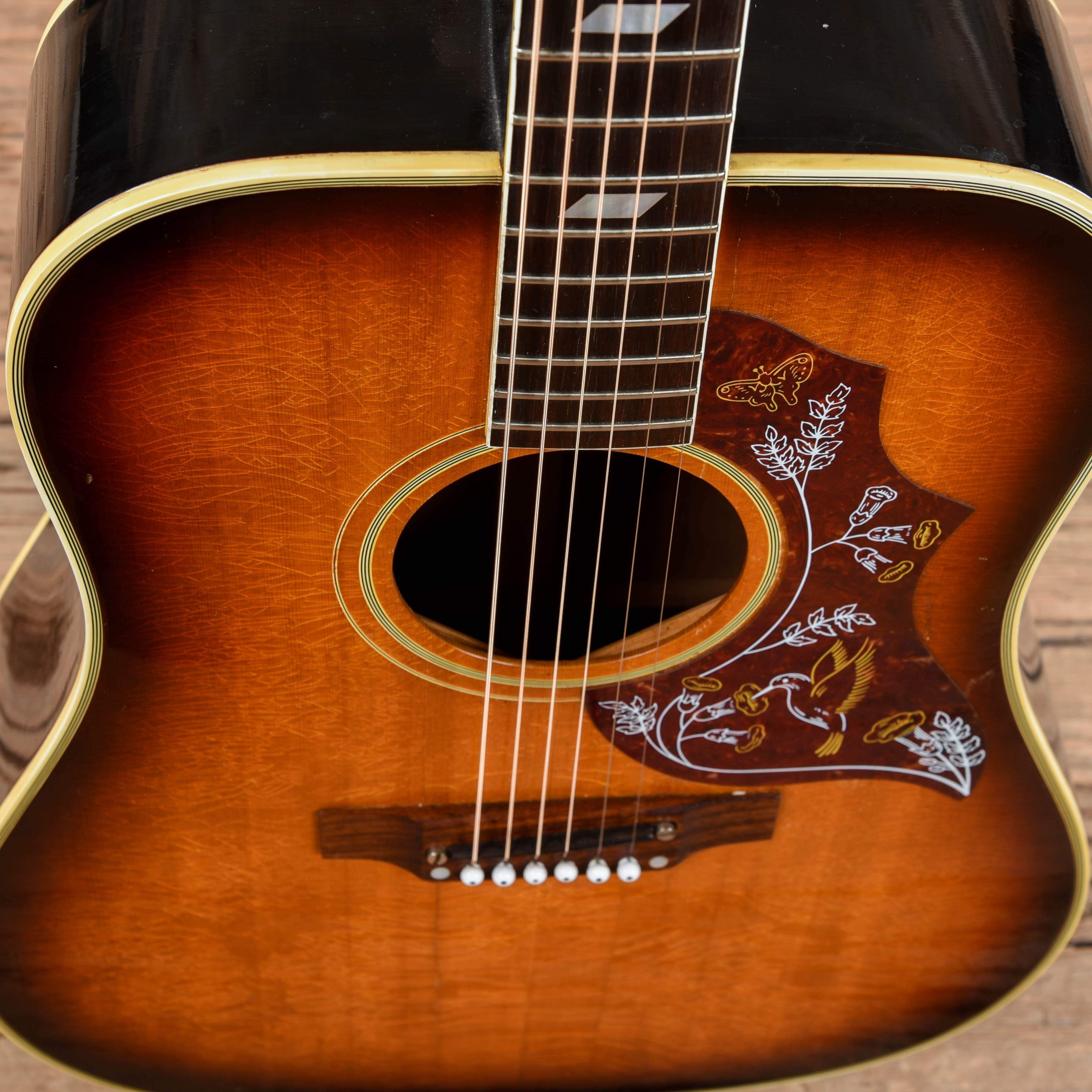 Epiphone FT-110 Frontier Sunburst 1966 Acoustic Guitars / Dreadnought