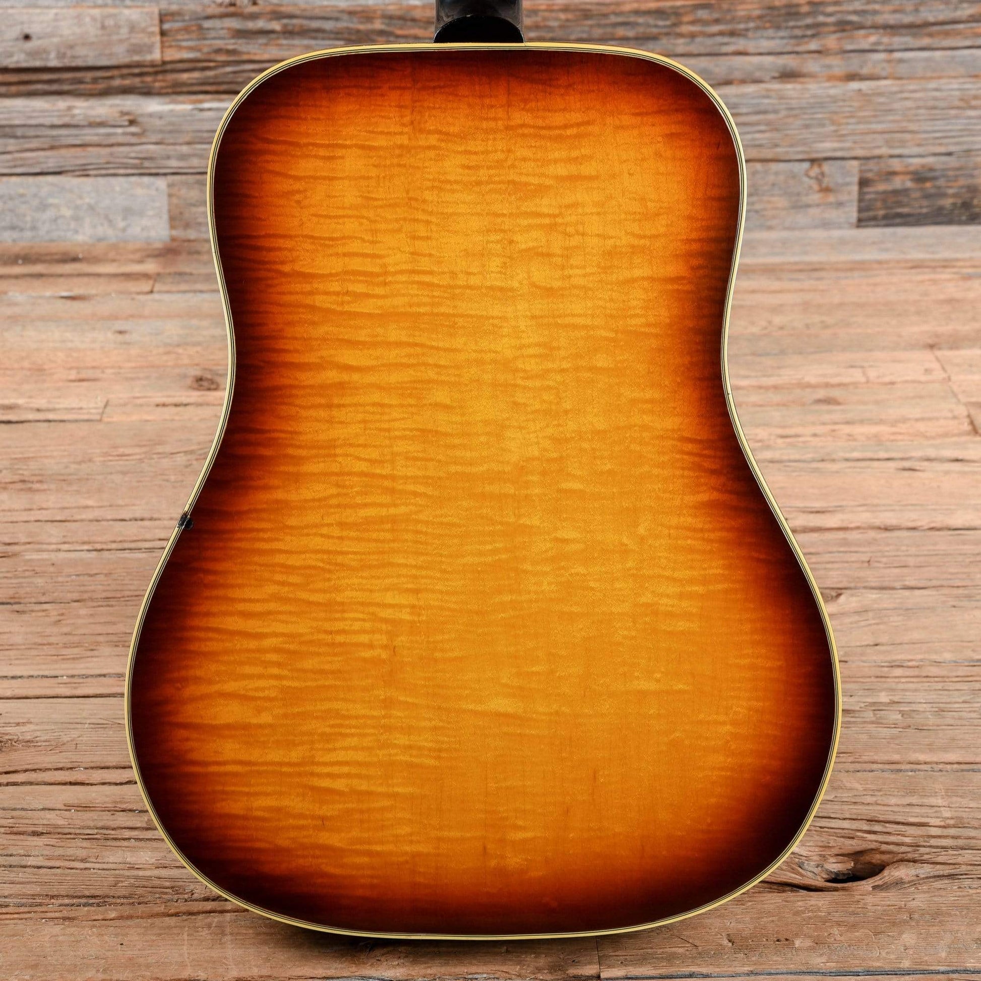 Epiphone FT-110 Frontier Sunburst 1967 Acoustic Guitars / Dreadnought