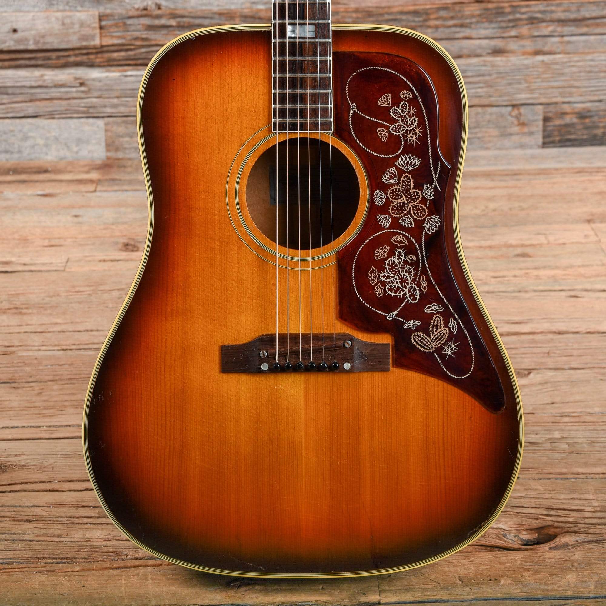 Epiphone FT-110 Frontier Sunburst 1967 – Chicago Music Exchange