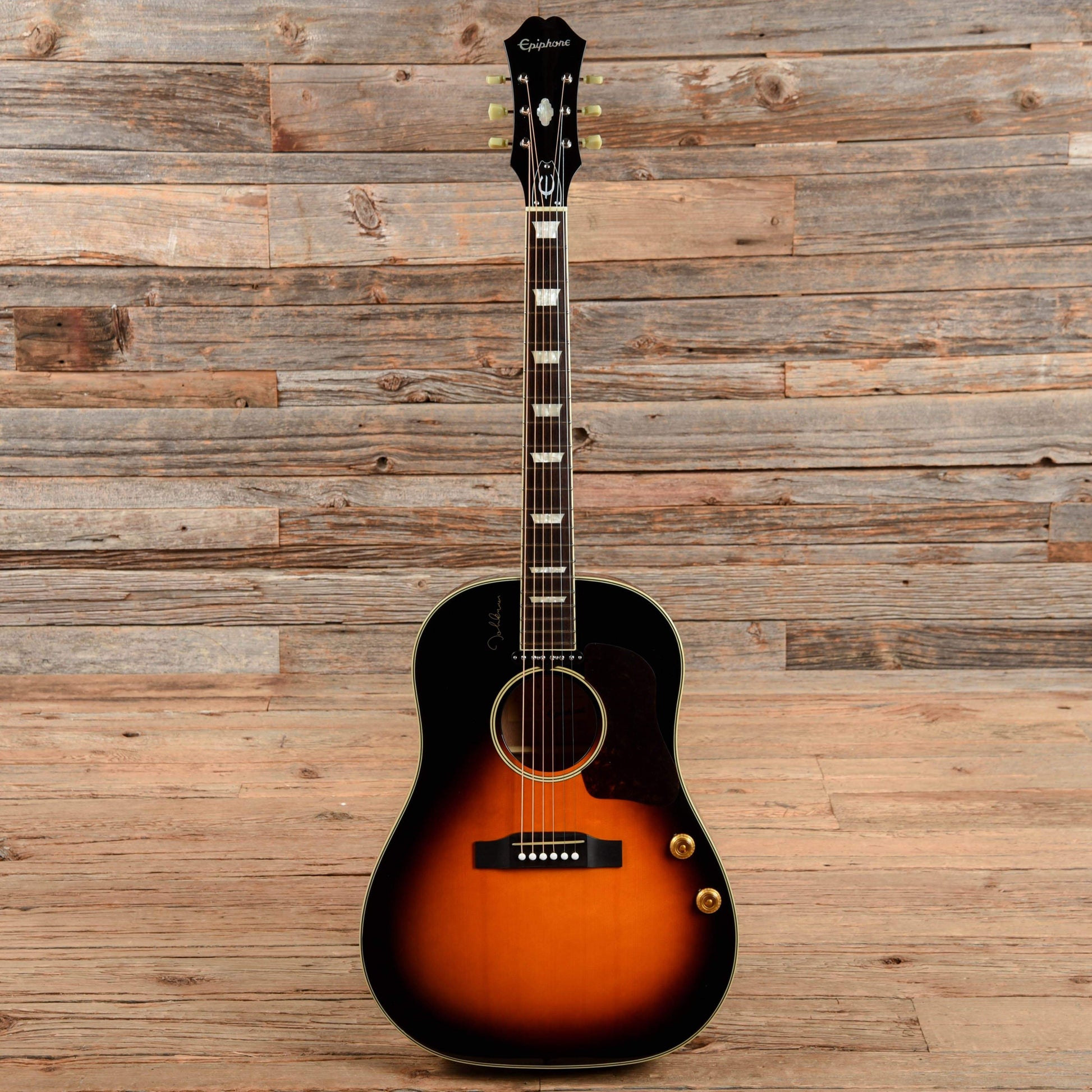 Epiphone John Lennon EJ-160E Artist Series Sunburst 2011 Acoustic Guitars / Dreadnought