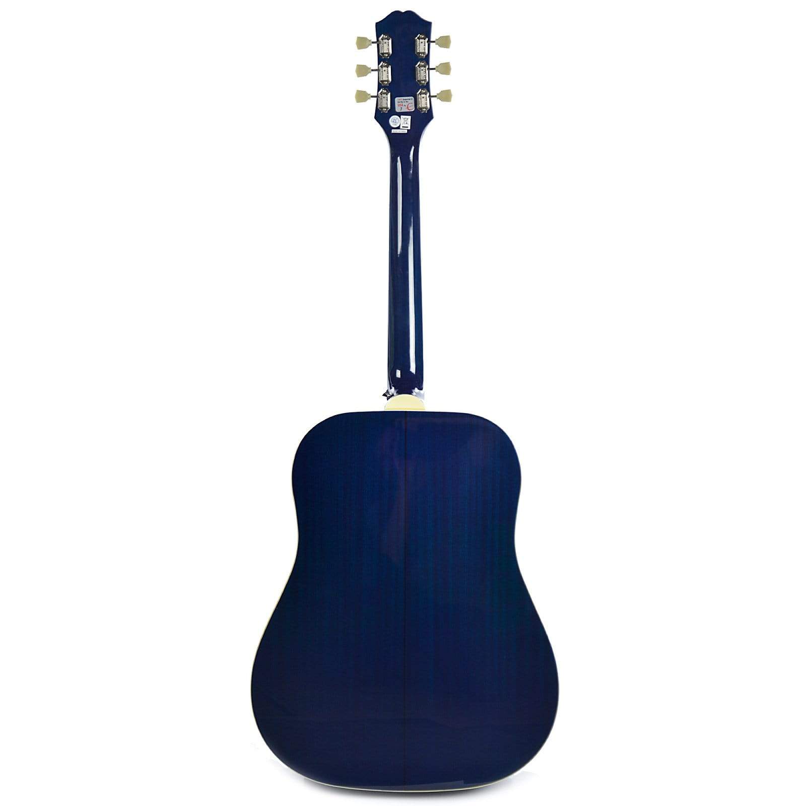 Epiphone PRO-1 Plus Dreadnought Acoustic Trans Blue Acoustic Guitars / Dreadnought