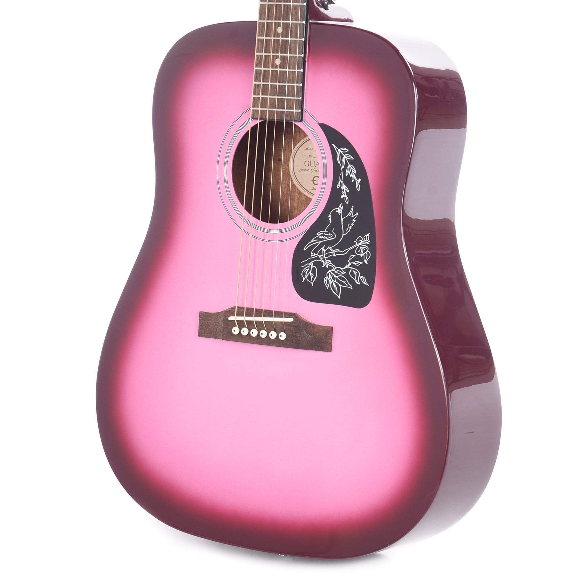 Epiphone Starling Dreadnought Hot Pink Pearl Acoustic Guitars / Dreadnought