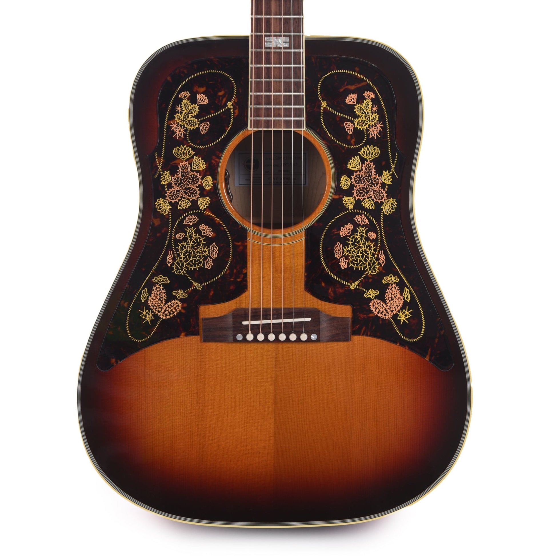 Epiphone USA Artist Chris Stapleton Epiphone Frontier Model Sunburst Acoustic Guitars / Dreadnought