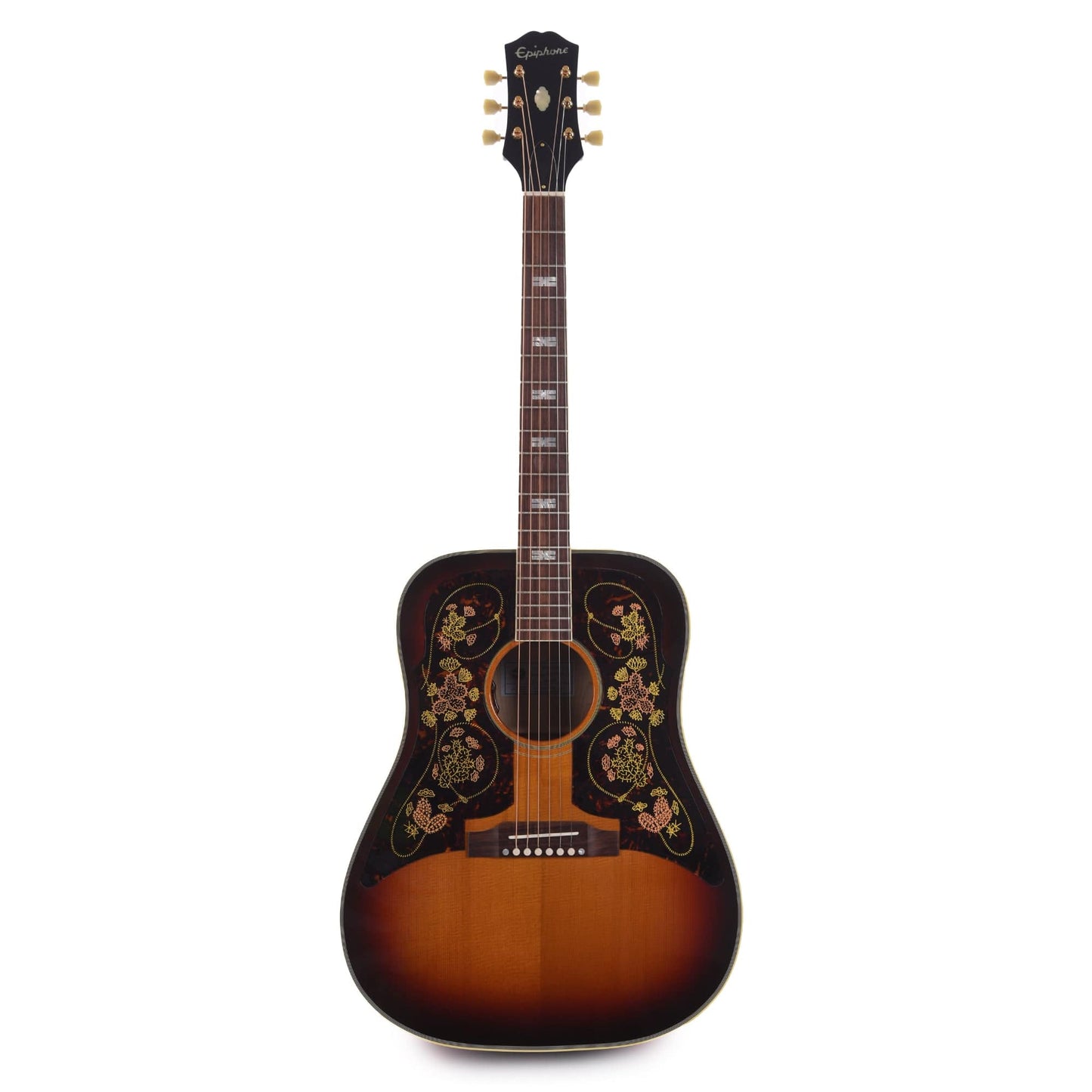 Epiphone USA Artist Chris Stapleton Epiphone Frontier Model Sunburst Acoustic Guitars / Dreadnought