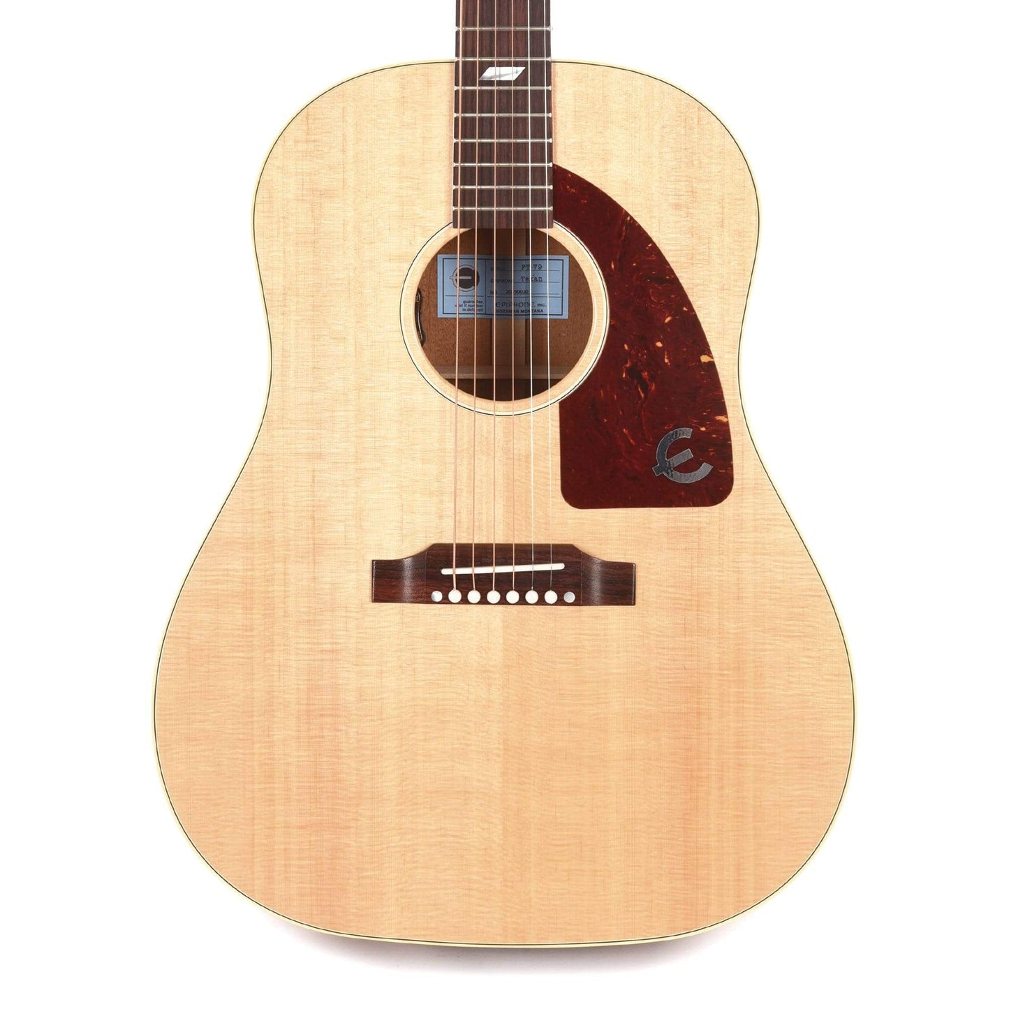 Epiphone USA Texan Antique Natural Acoustic Guitars / Dreadnought