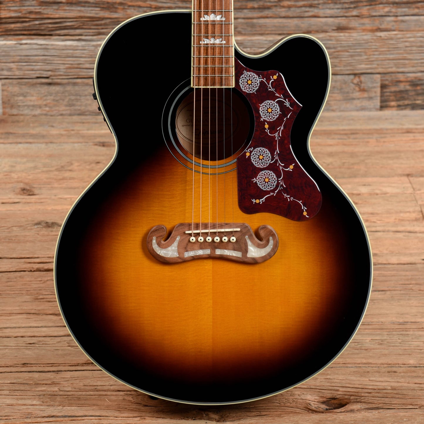 Epiphone EJ-200SCE Sunburst 2020 Acoustic Guitars / Jumbo