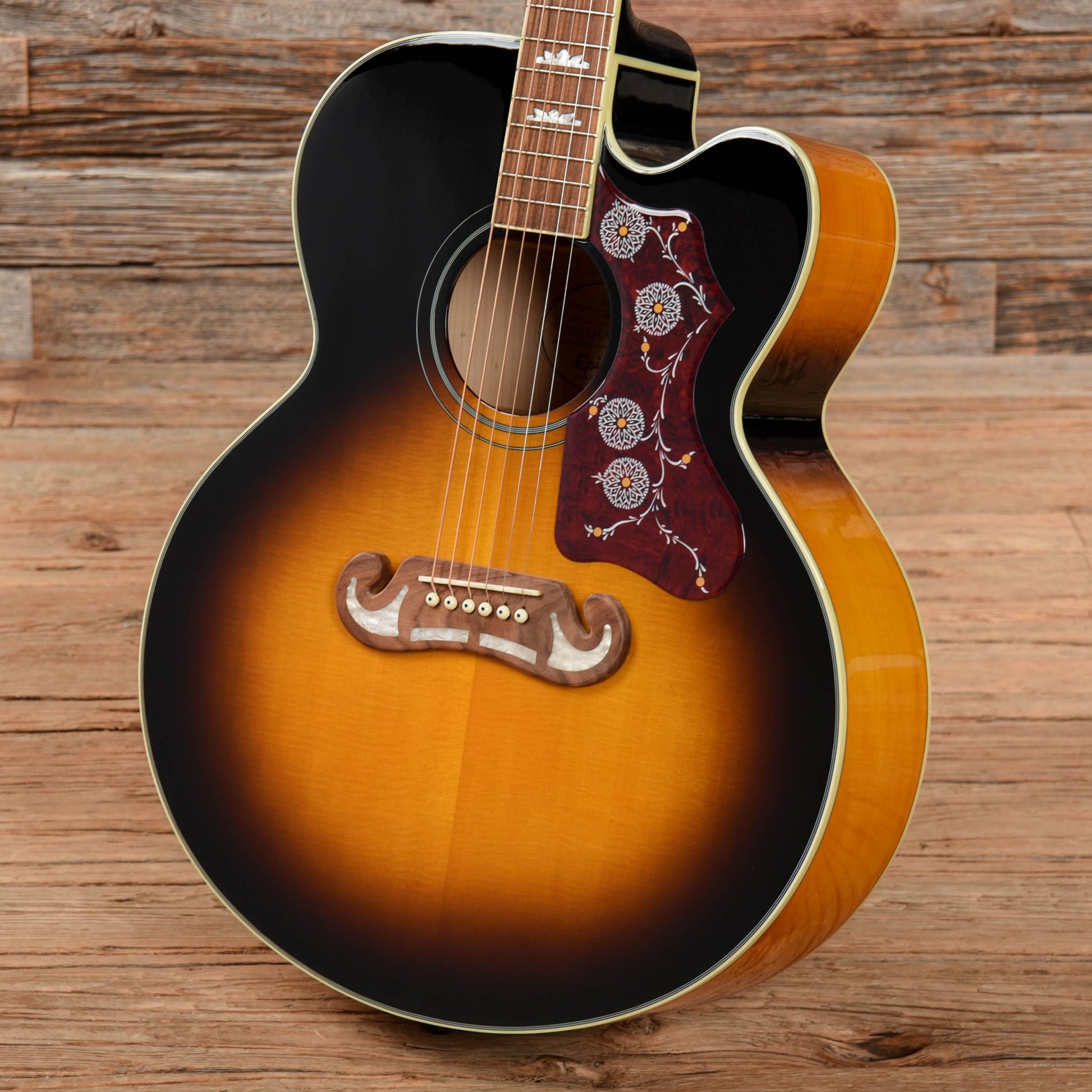 Epiphone EJ-200SCE Sunburst 2020 Acoustic Guitars / Jumbo