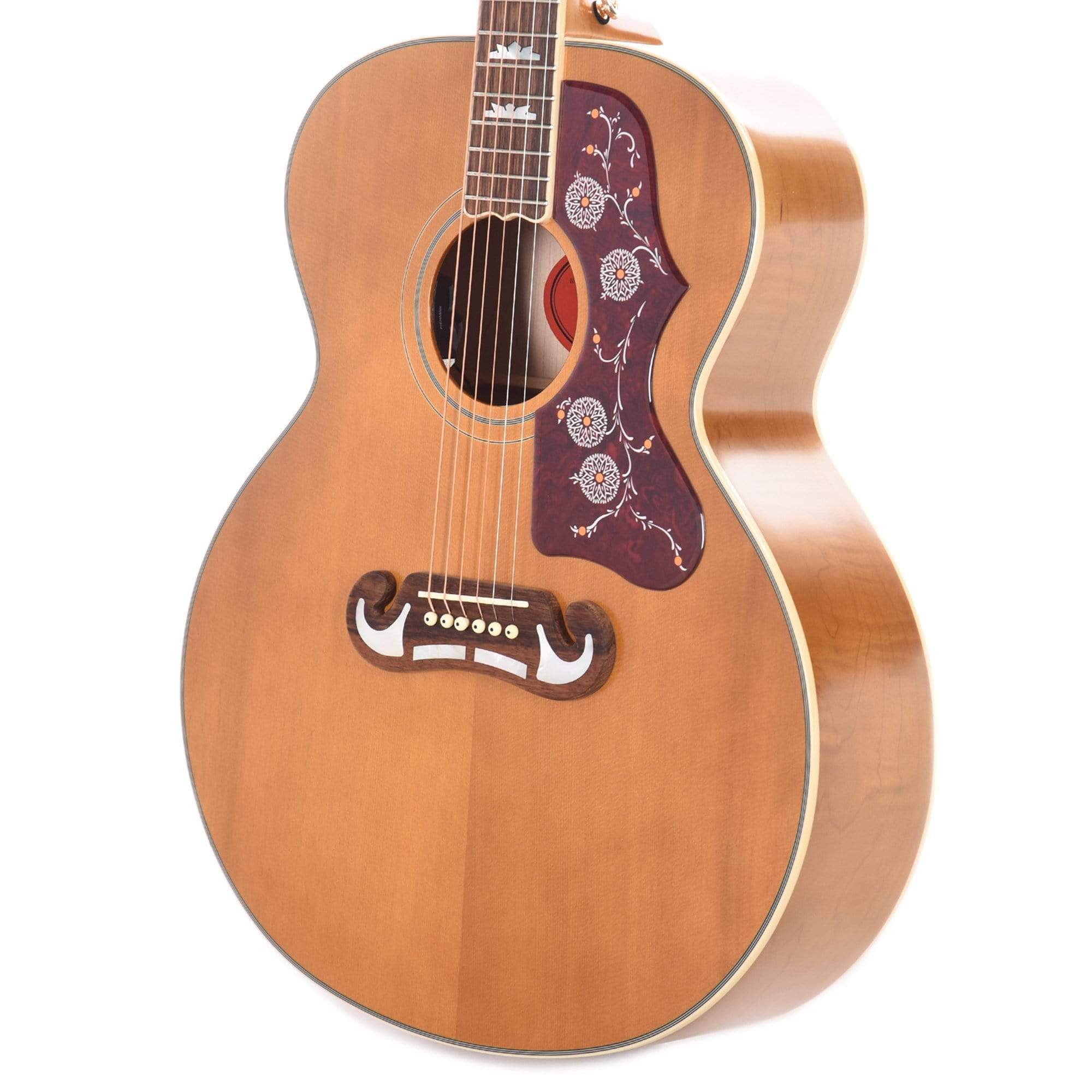 Epiphone Inspired by Gibson J-200 Aged Natural Antique Gloss w/Fishman Sonicore Acoustic Guitars / Jumbo