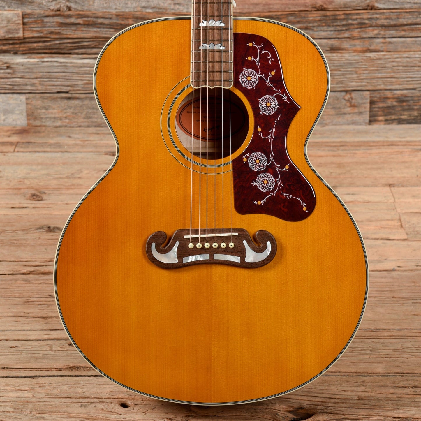 Epiphone J-200 Natural 2021 Acoustic Guitars / Jumbo