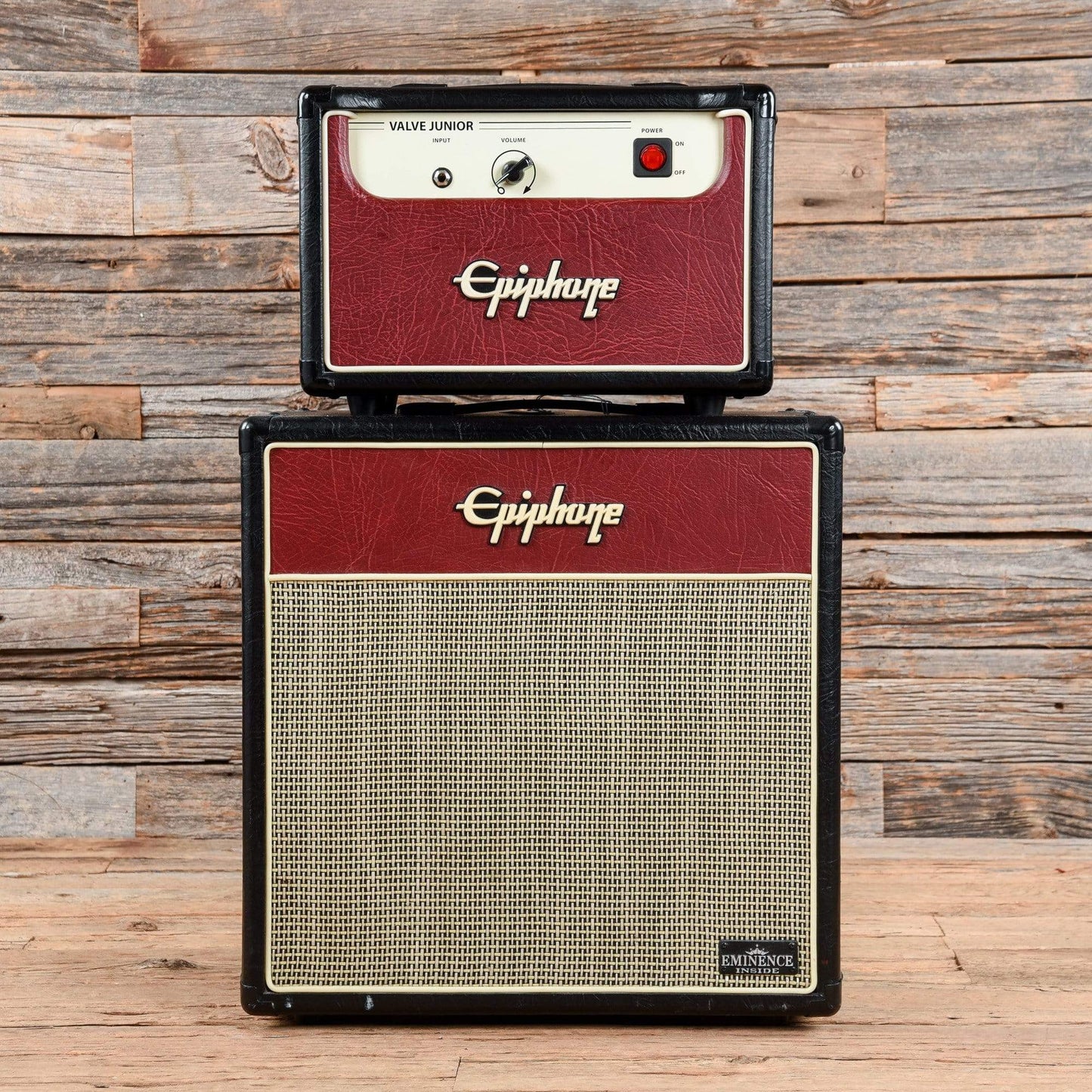 Epiphone Valve Junior Head w/Matching 1x12 Cabinet Amps / Guitar Cabinets