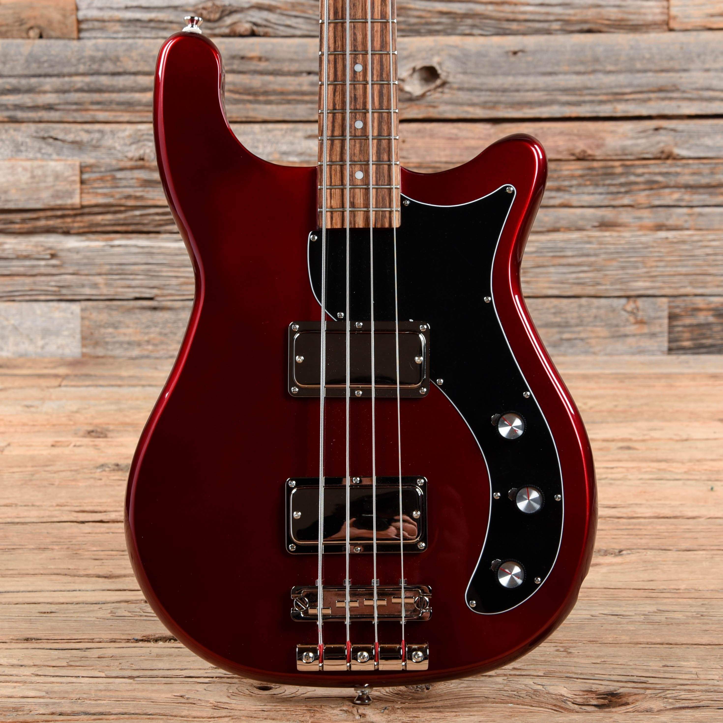 Epiphone Embassy Bass Sparkling Burgundy Bass Guitars / 4-String