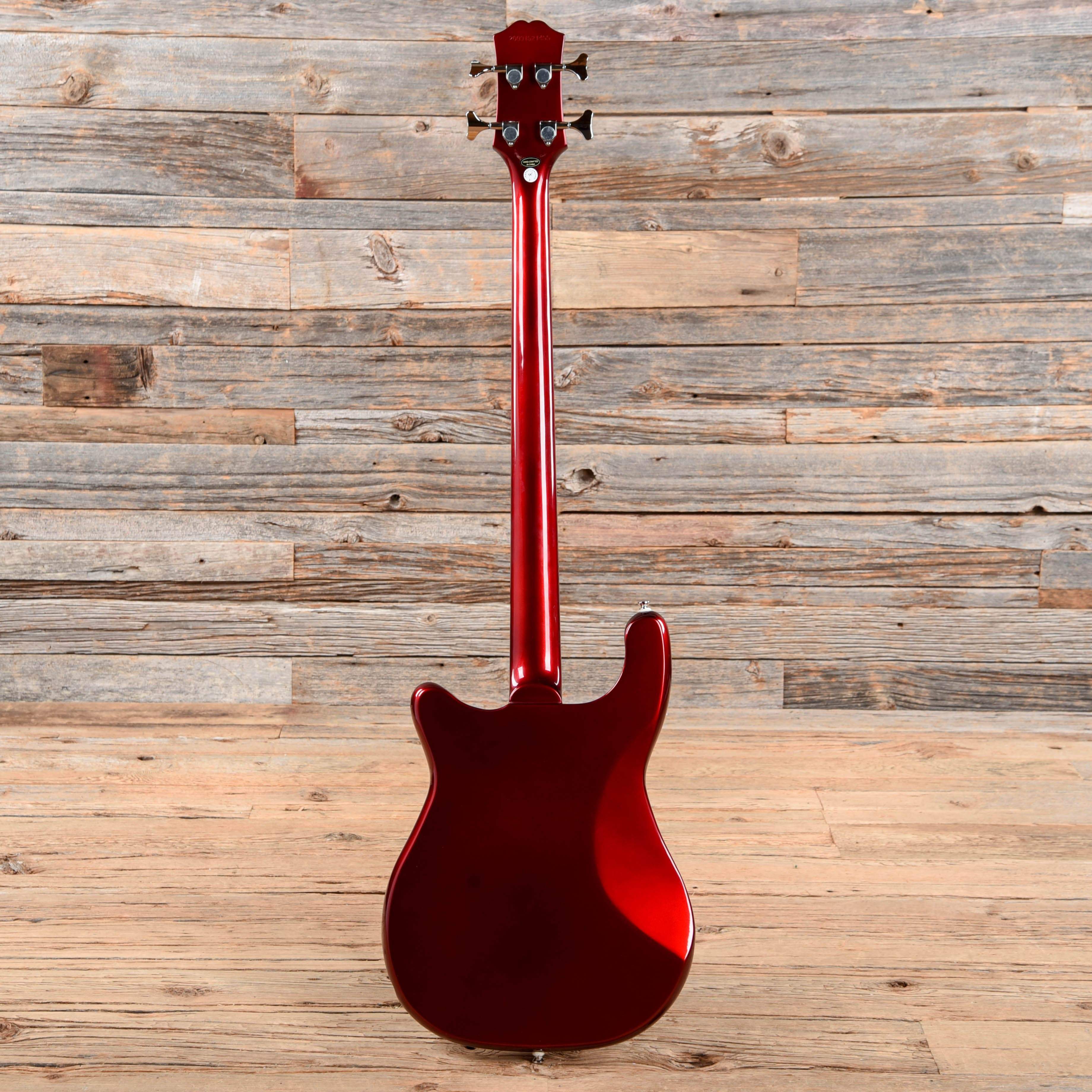 Epiphone Embassy Bass Sparkling Burgundy Bass Guitars / 4-String