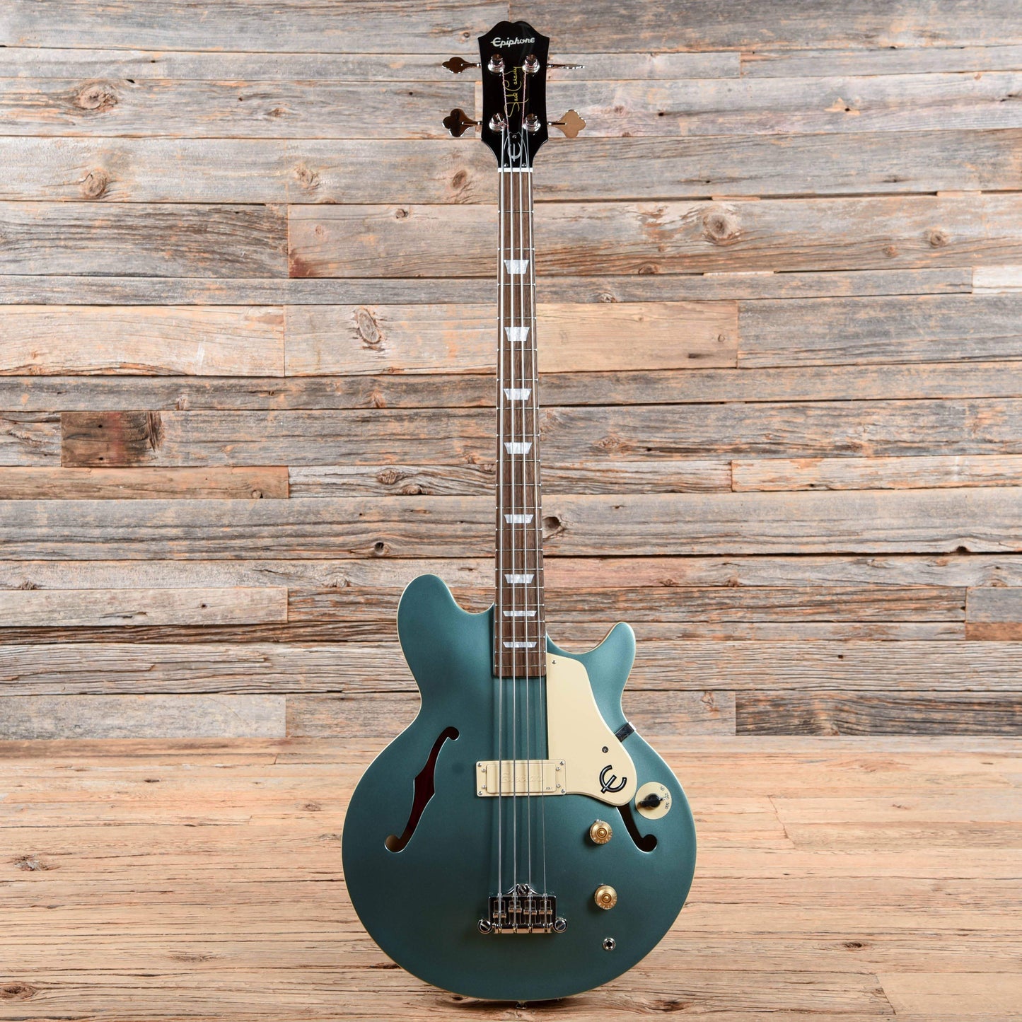 Epiphone Jack Casady Bass Faded Pelham Blue 2020 Bass Guitars / 4-String