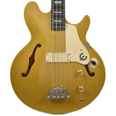 Epiphone Jack Casady Bass Metallic Gold CH – Chicago Music Exchange