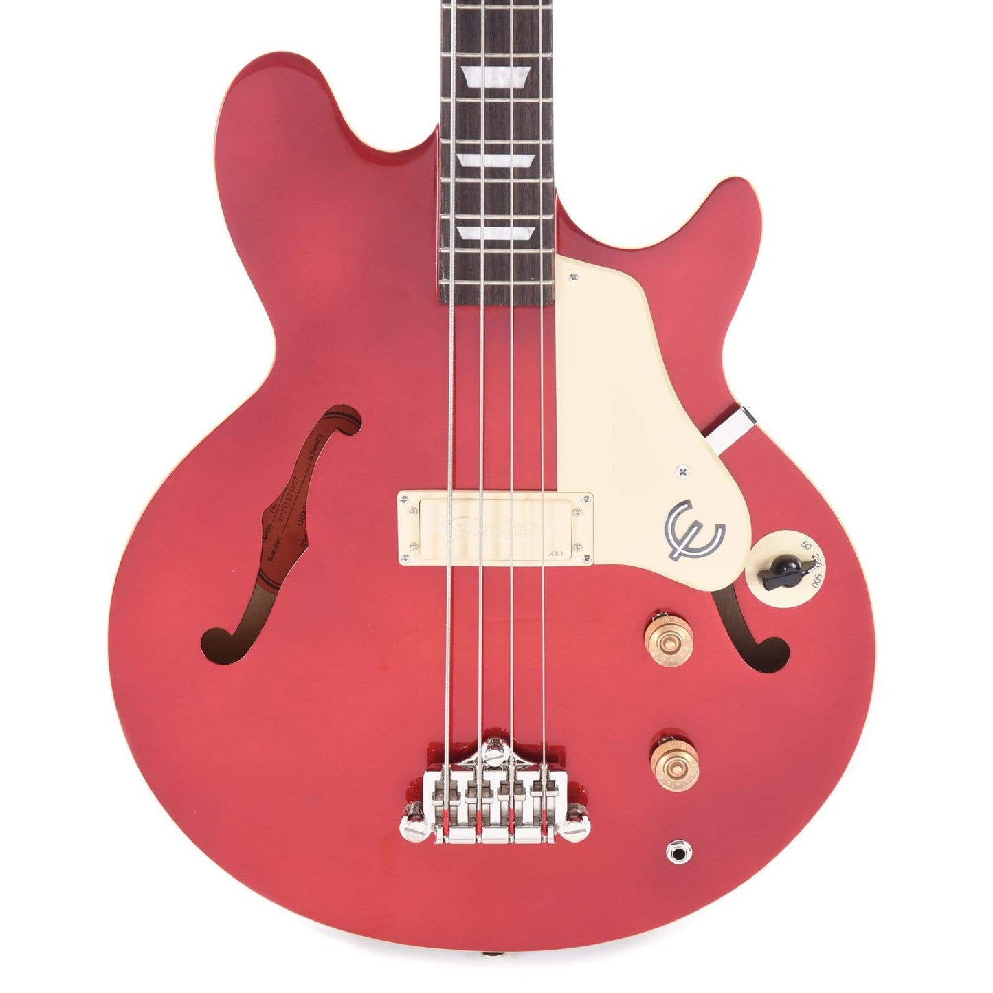 Epiphone Jack Casady Bass Sparkling Burgundy Bass Guitars / 4-String