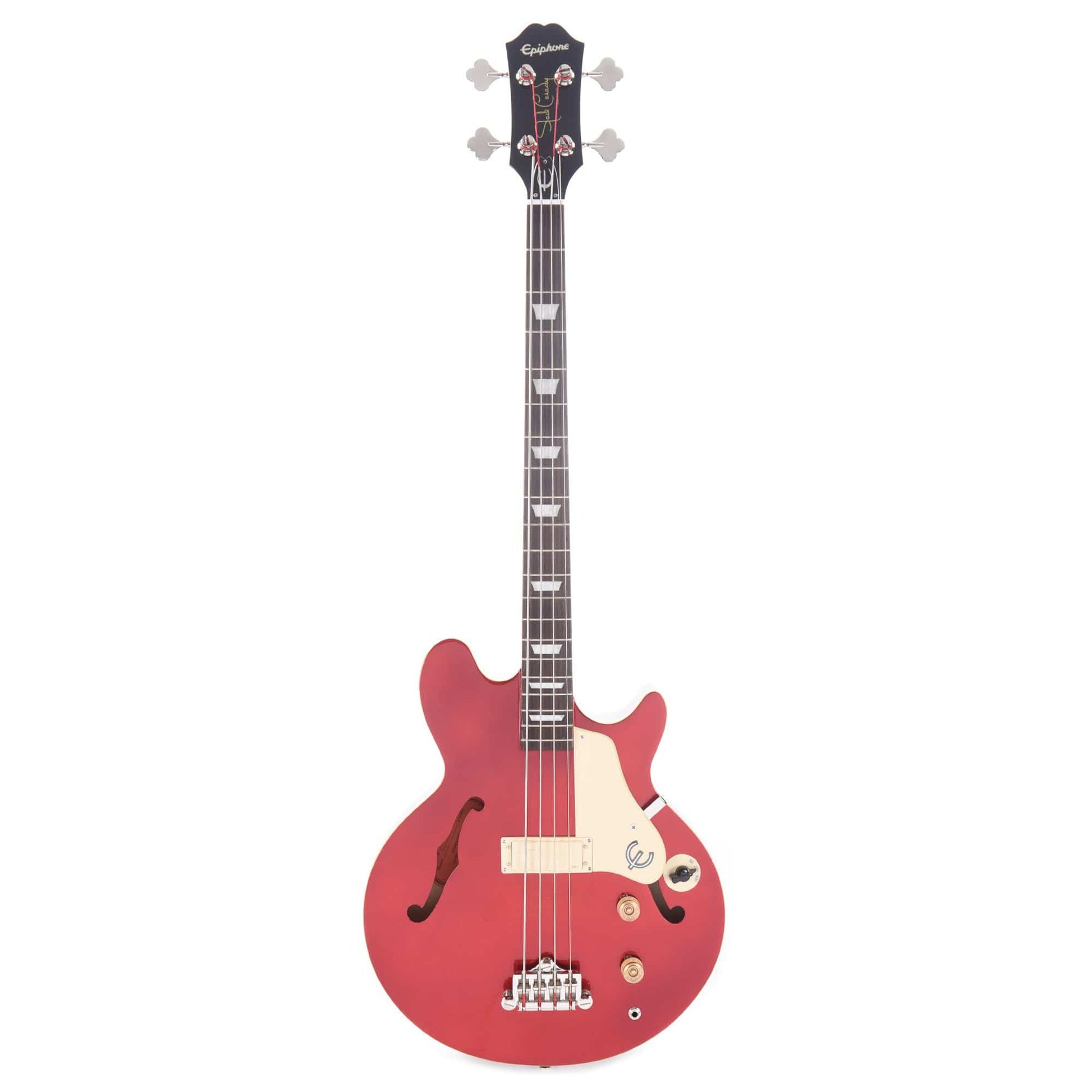 Epiphone Jack Casady Bass Sparkling Burgundy Bass Guitars / 4-String