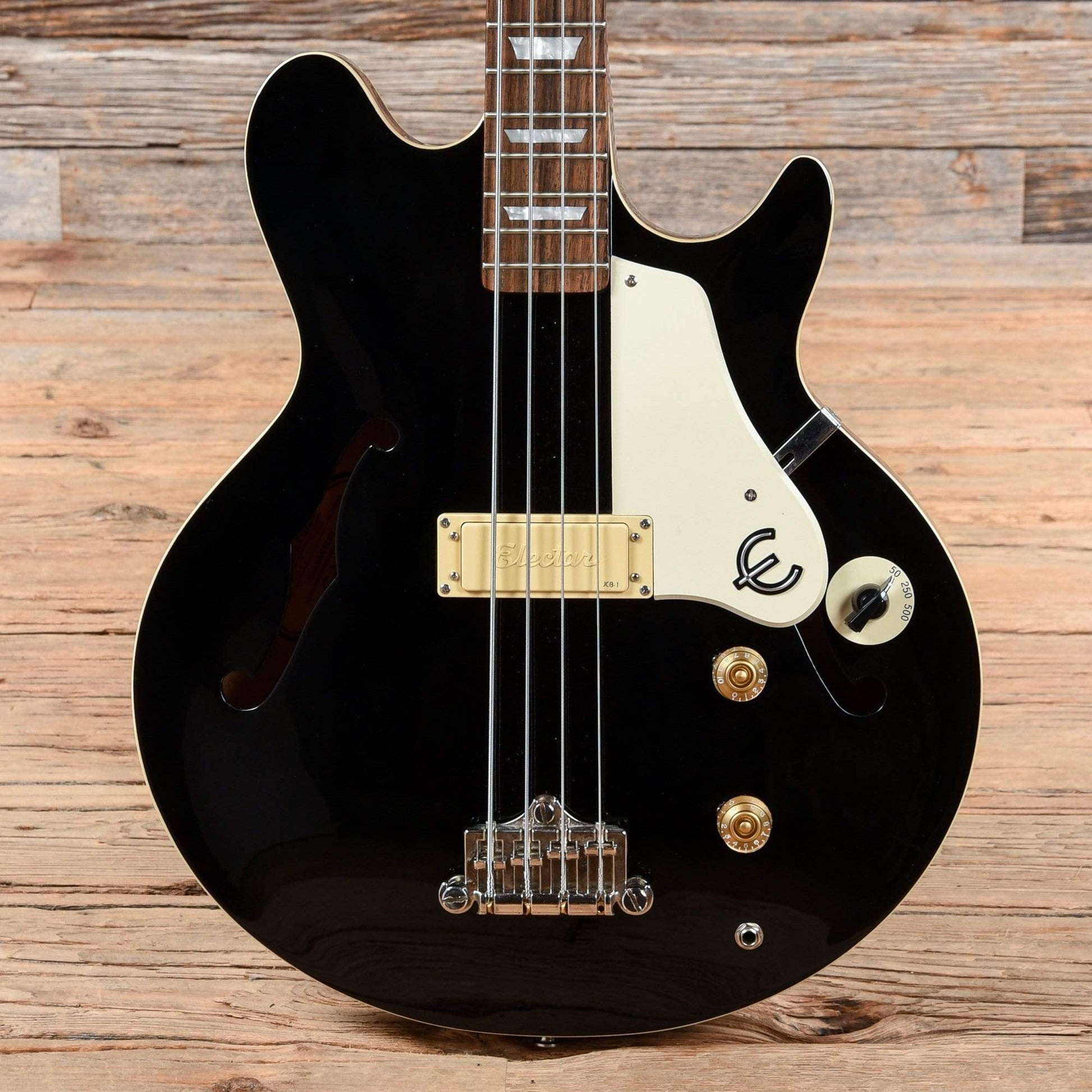 Epiphone Jack Casady Signature Bass Black 2015 Bass Guitars / 4-String