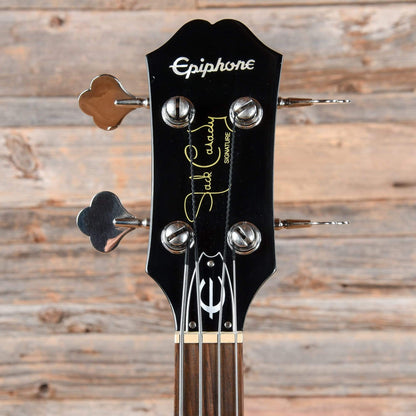 Epiphone Jack Casady Signature Bass Black 2015 Bass Guitars / 4-String