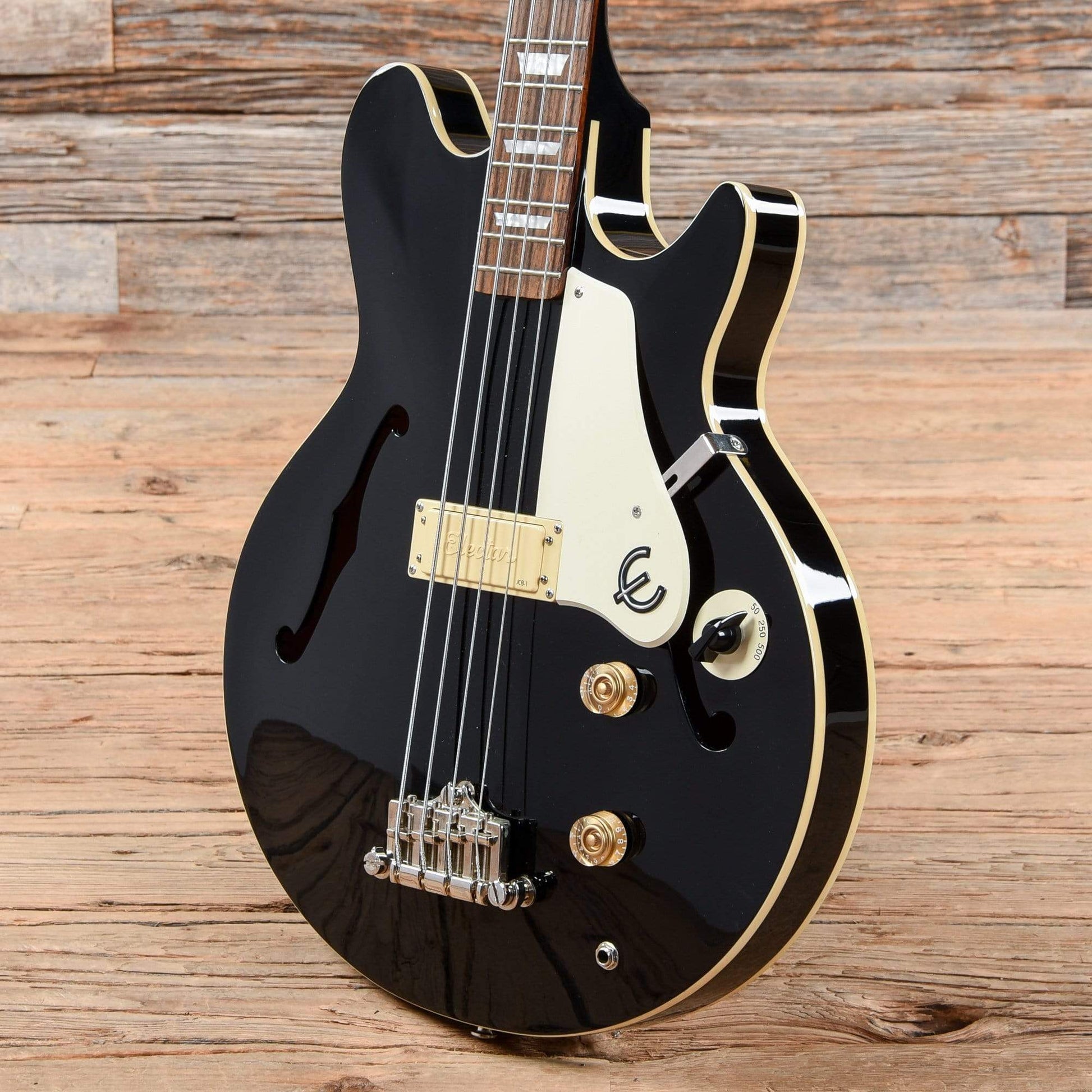 Epiphone Jack Casady Signature Bass Black 2015 Bass Guitars / 4-String