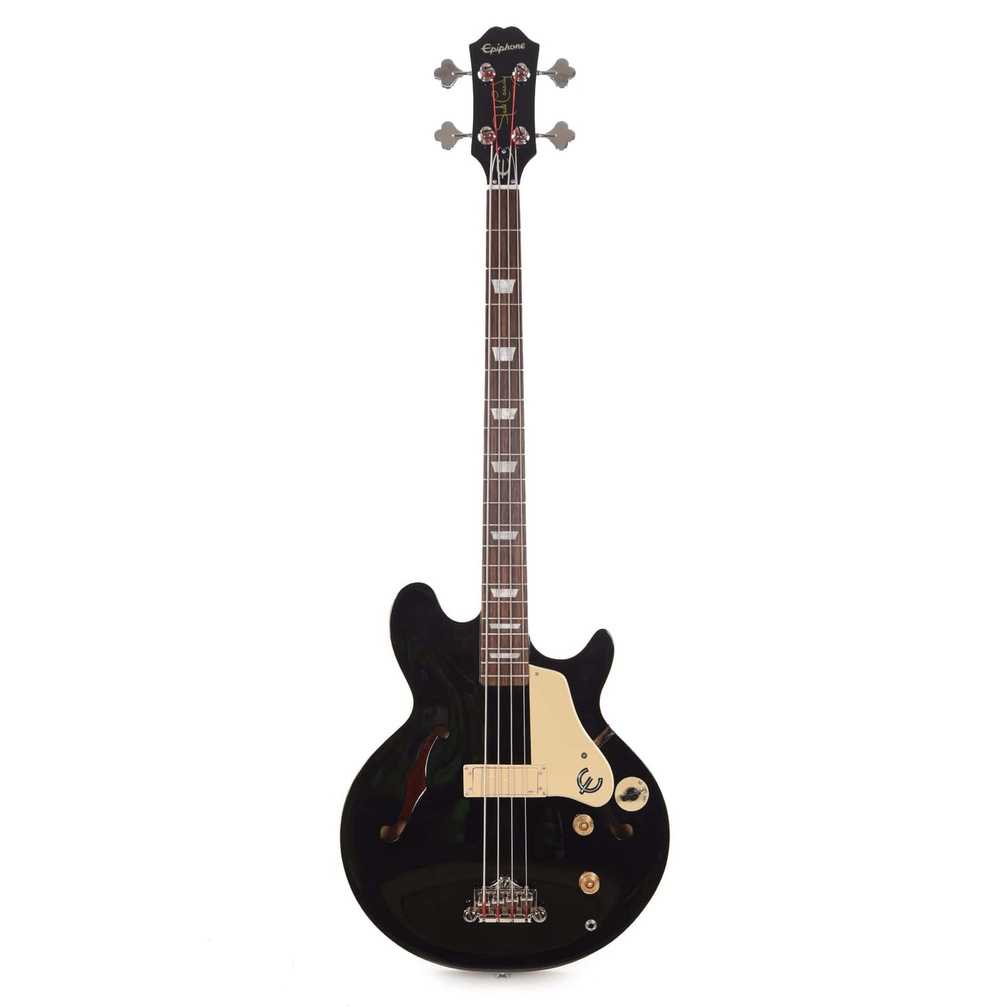 Epiphone Jack Casady Signature Bass Ebony Bass Guitars / 4-String