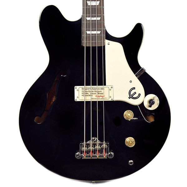 Epiphone Jack Casady Signature Bass Ebony – Chicago Music Exchange