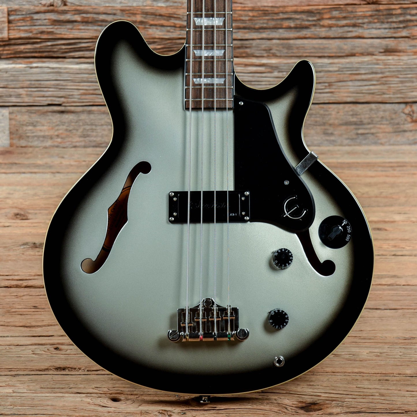 Epiphone Limited Edition Jack Casady Bass Silverburst Silverburst 2013 Bass Guitars / 4-String