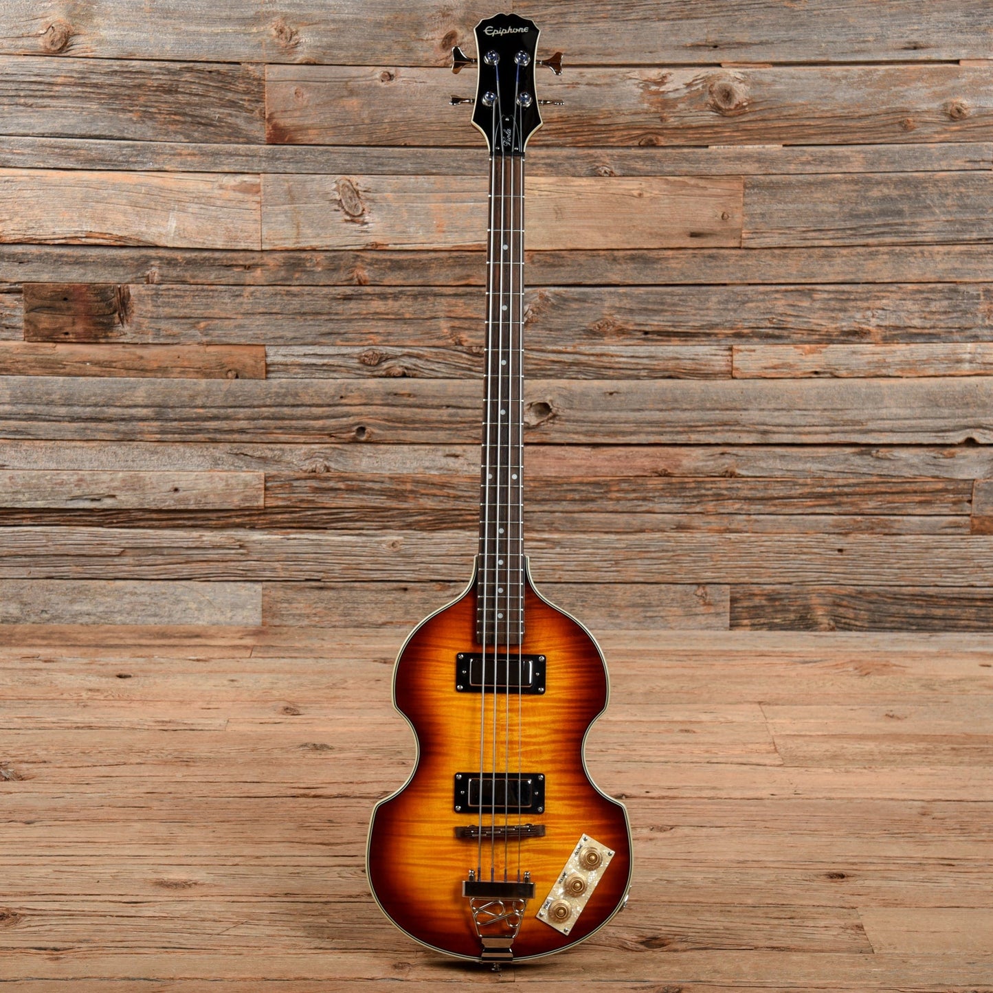 Epiphone Viola Bass Sunburst Bass Guitars / 4-String