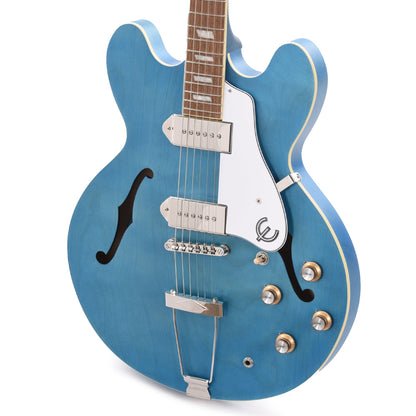 Epiphone Casino Worn Blue Denim Electric Guitars / Archtop