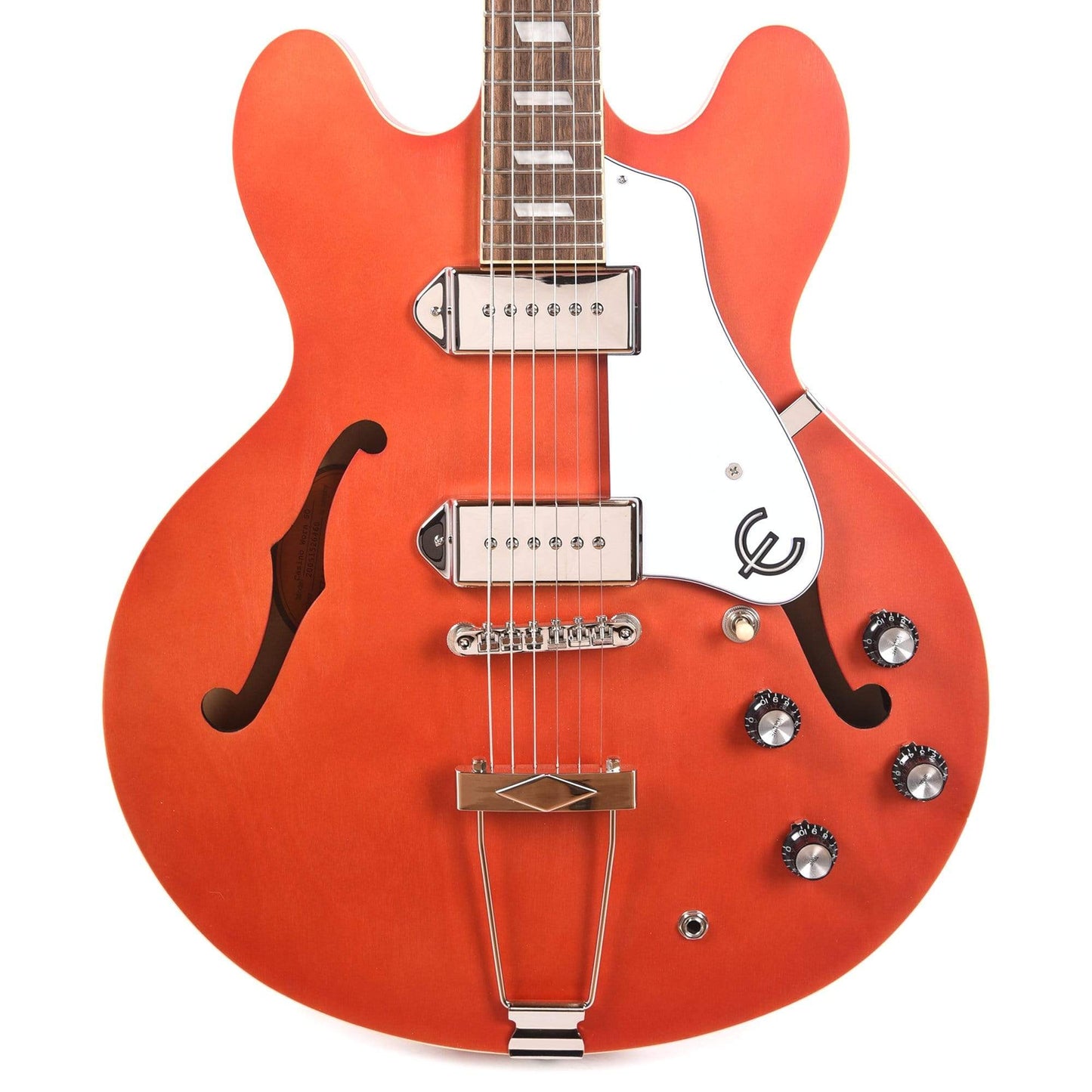 Epiphone Casino Worn Sunrise Orange Electric Guitars / Archtop