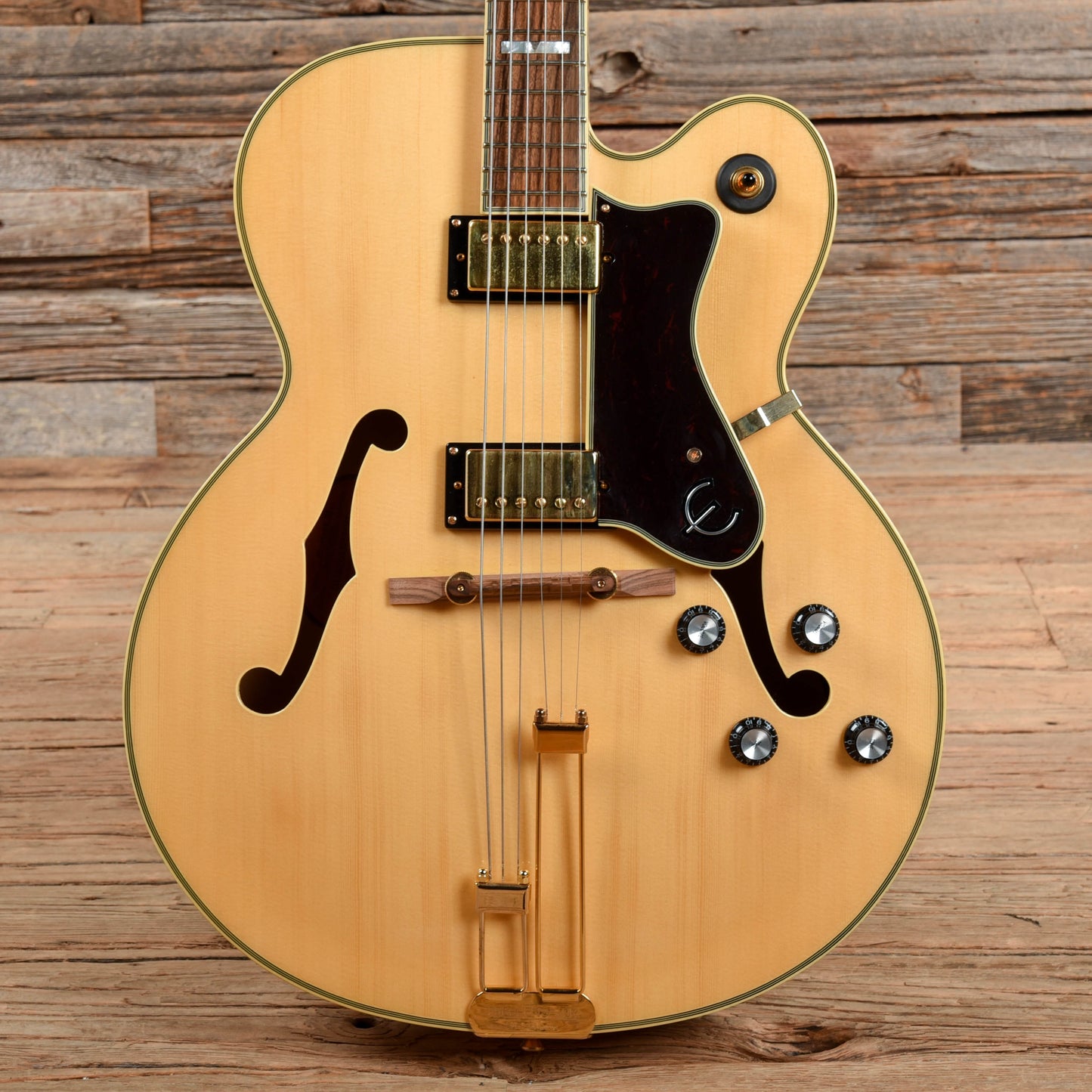 Epiphone Broadway Reissue Natural Electric Guitars / Hollow Body