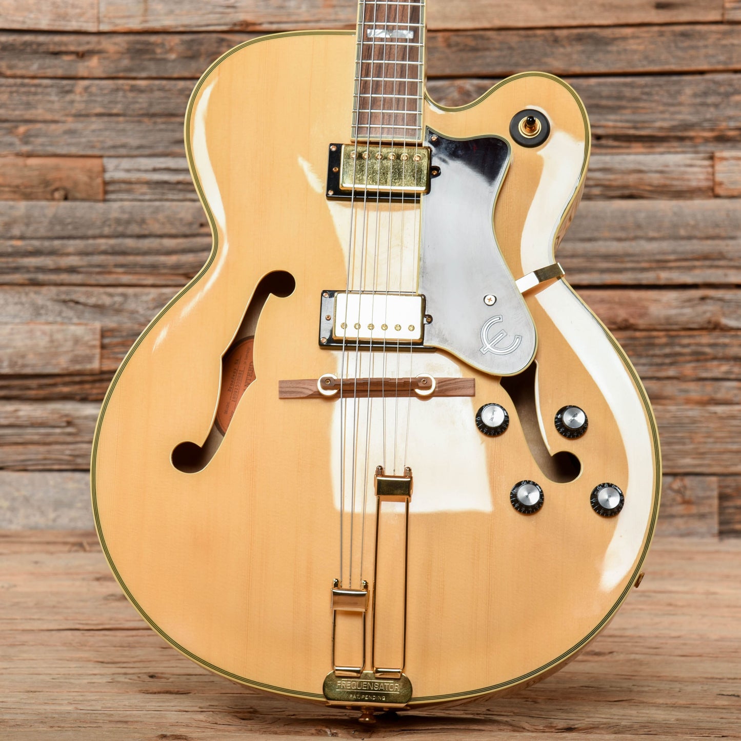 Epiphone Broadway Reissue Natural Electric Guitars / Hollow Body