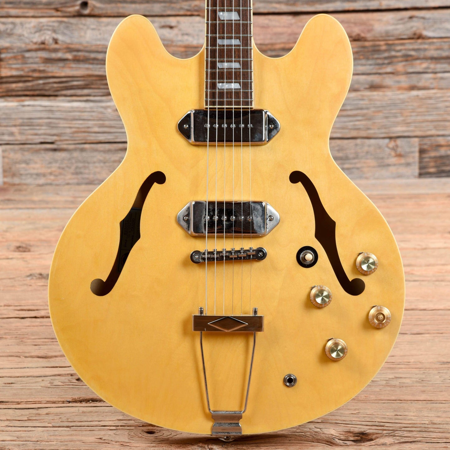 Epiphone Casino Inspired by John Lennon Natural Electric Guitars / Hollow Body