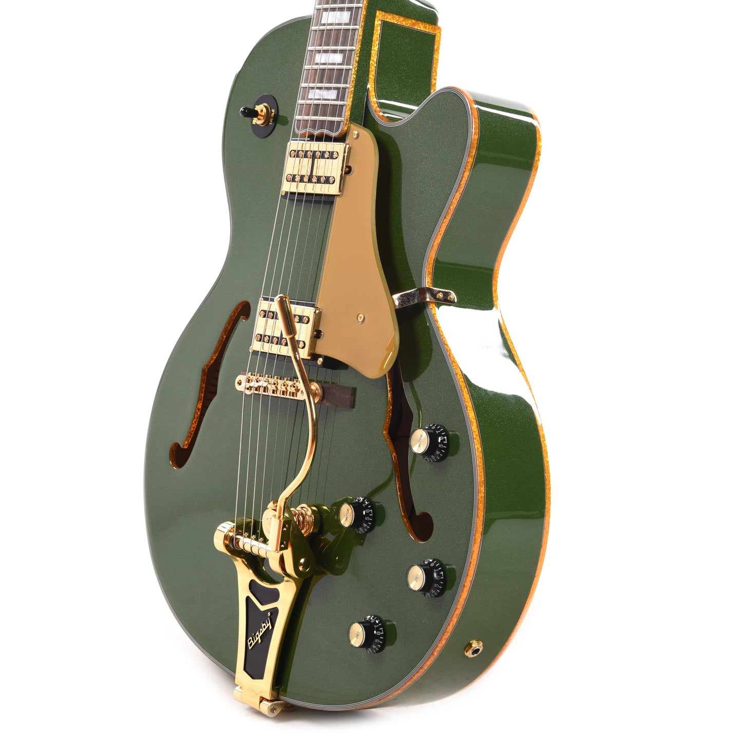 Epiphone Emperor Swingster Forest Green Metallic w/Bigsby Electric Guitars / Hollow Body