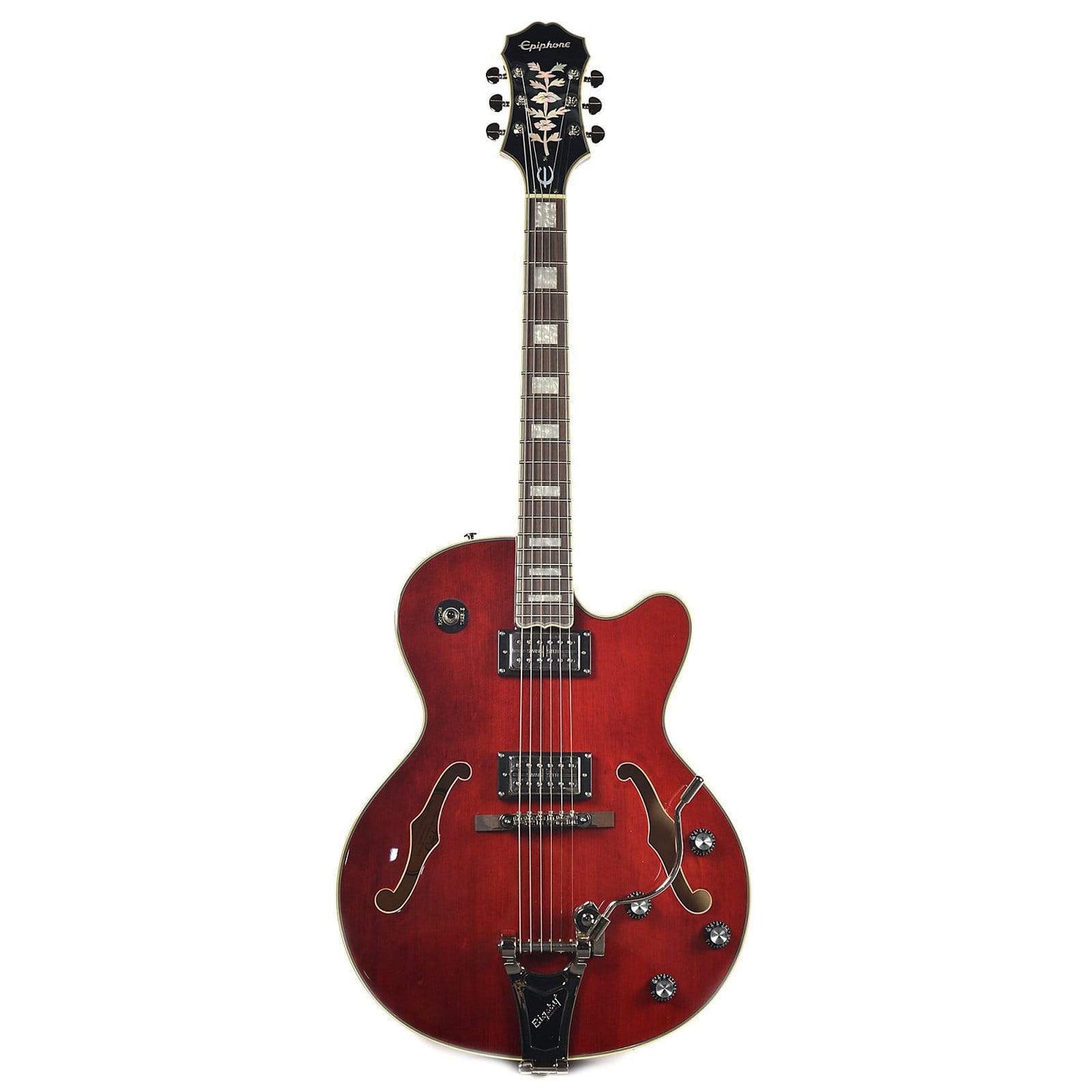 Epiphone Emperor Swingster Wine Red w/SwingBucker Pickups & Series/Parallel Electric Guitars / Hollow Body