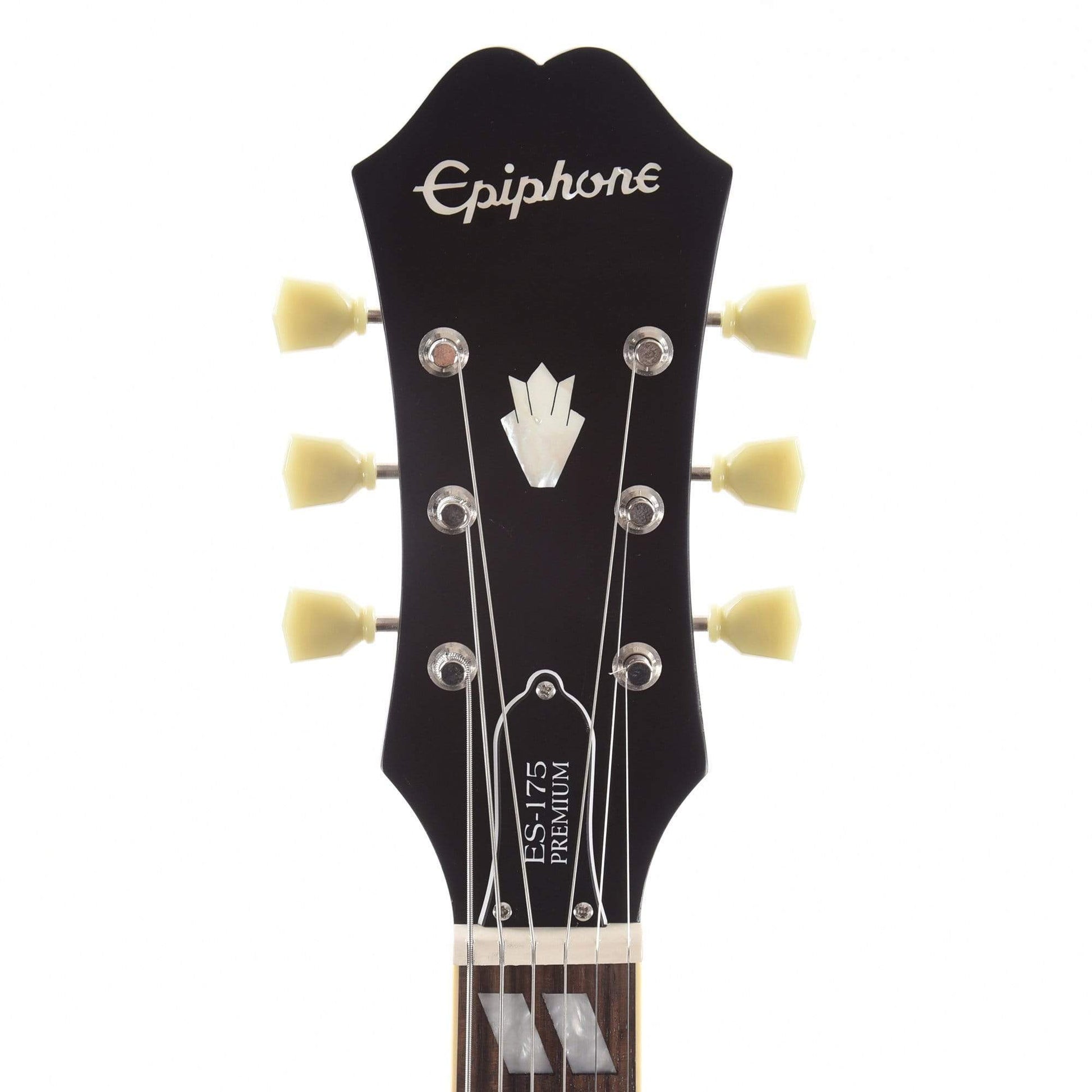 Epiphone ES-175 Premium Ebony Electric Guitars / Hollow Body