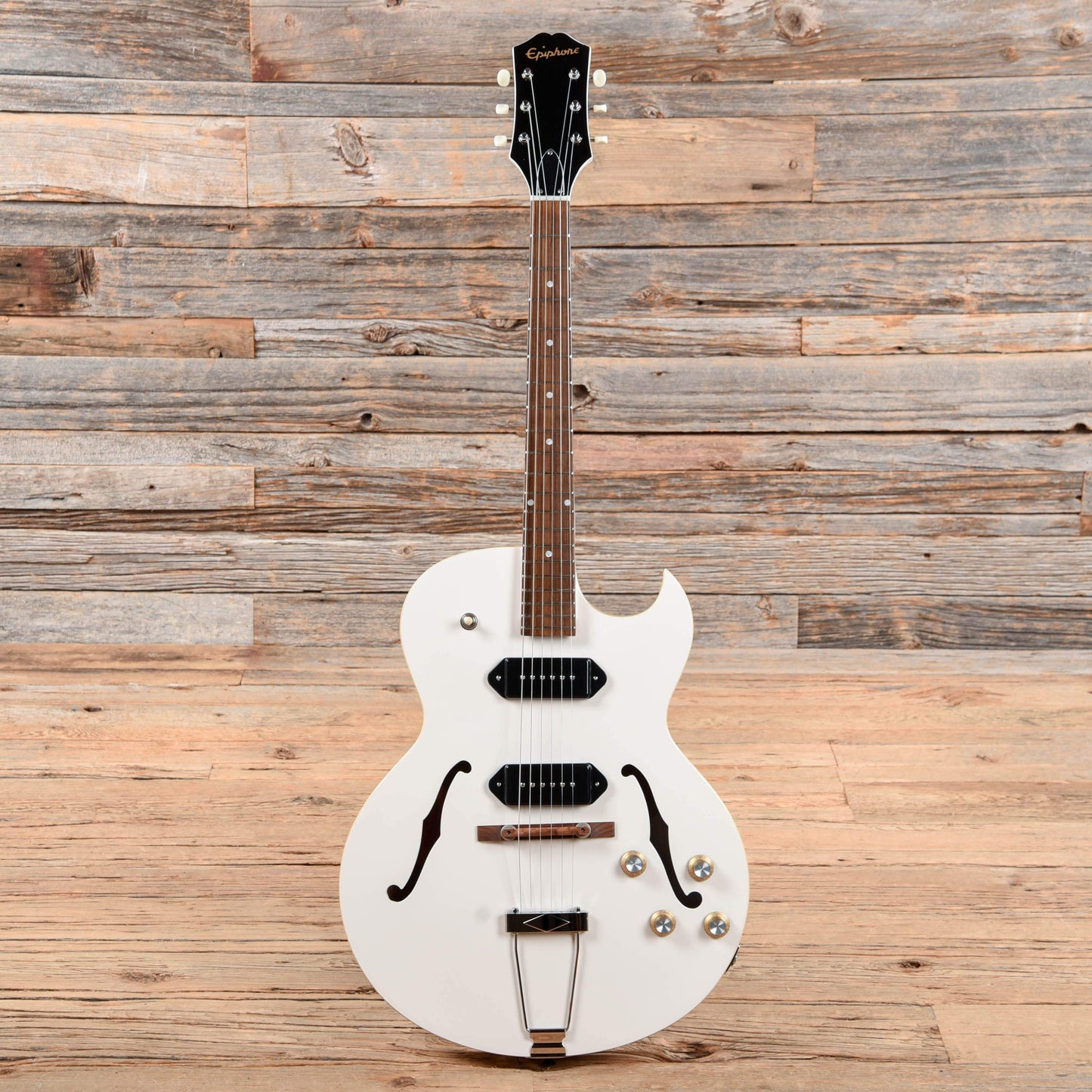 Epiphone George Thorogood "White Fang" ES-125TDC Signature White 2019 Electric Guitars / Hollow Body