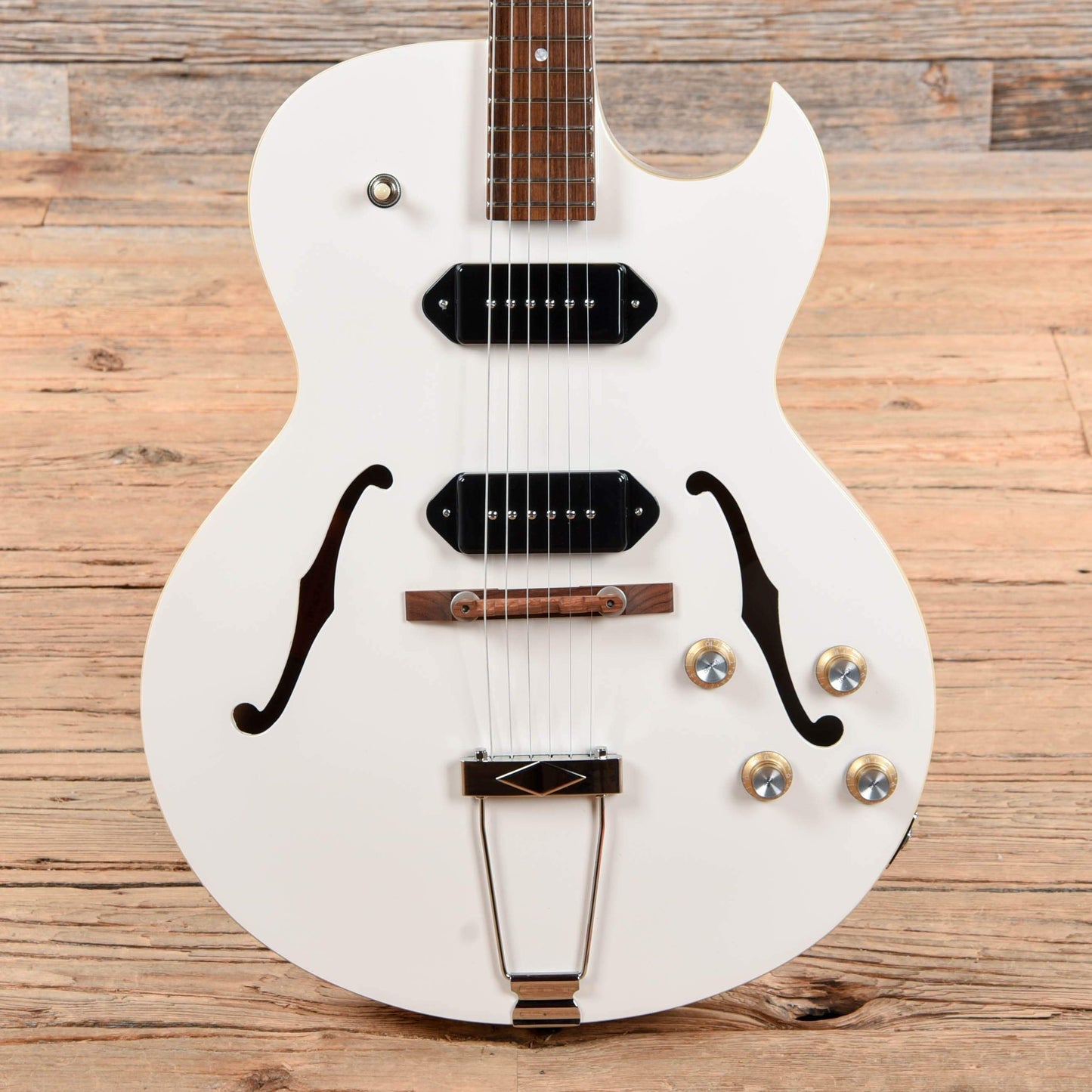 Epiphone George Thorogood "White Fang" ES-125TDC Signature White 2019 Electric Guitars / Hollow Body