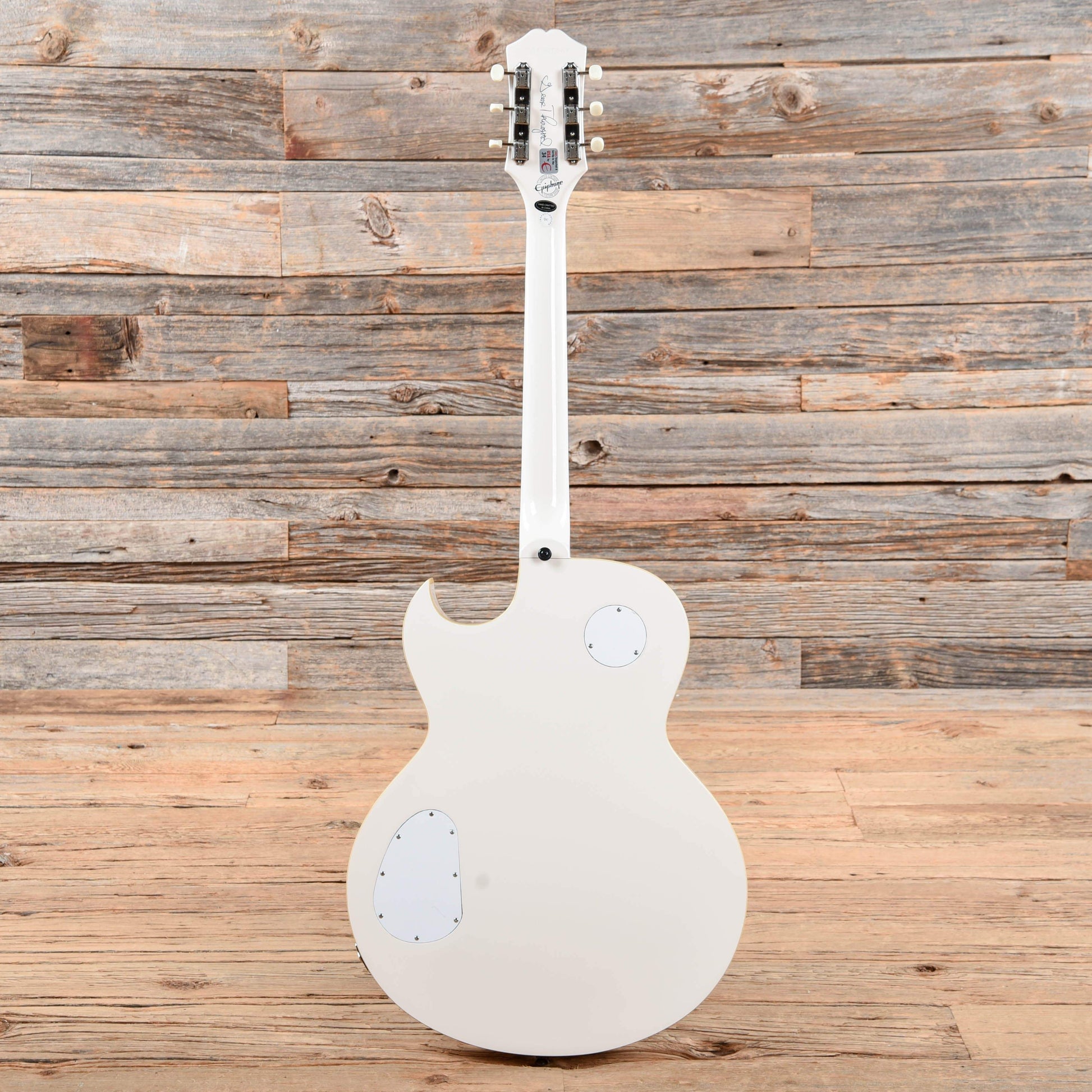 Epiphone George Thorogood "White Fang" ES-125TDC Signature White 2019 Electric Guitars / Hollow Body