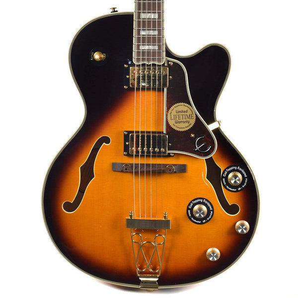 Epiphone Joe Pass Emperor-II Pro Vintage Sunburst w/ProBuckers