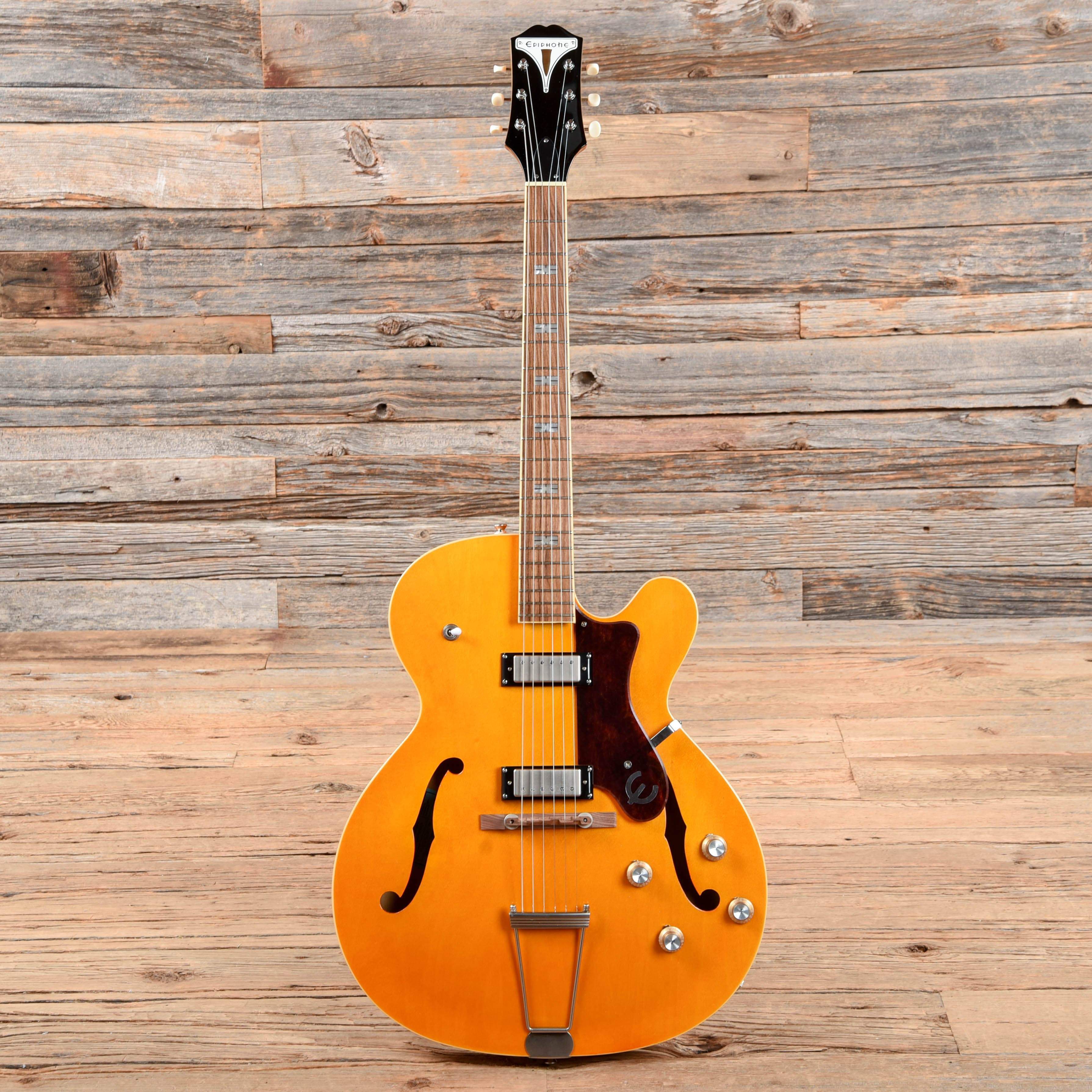 Epiphone John Lee Hooker 100th Anniversary Zephyr Natural Electric Guitars / Hollow Body