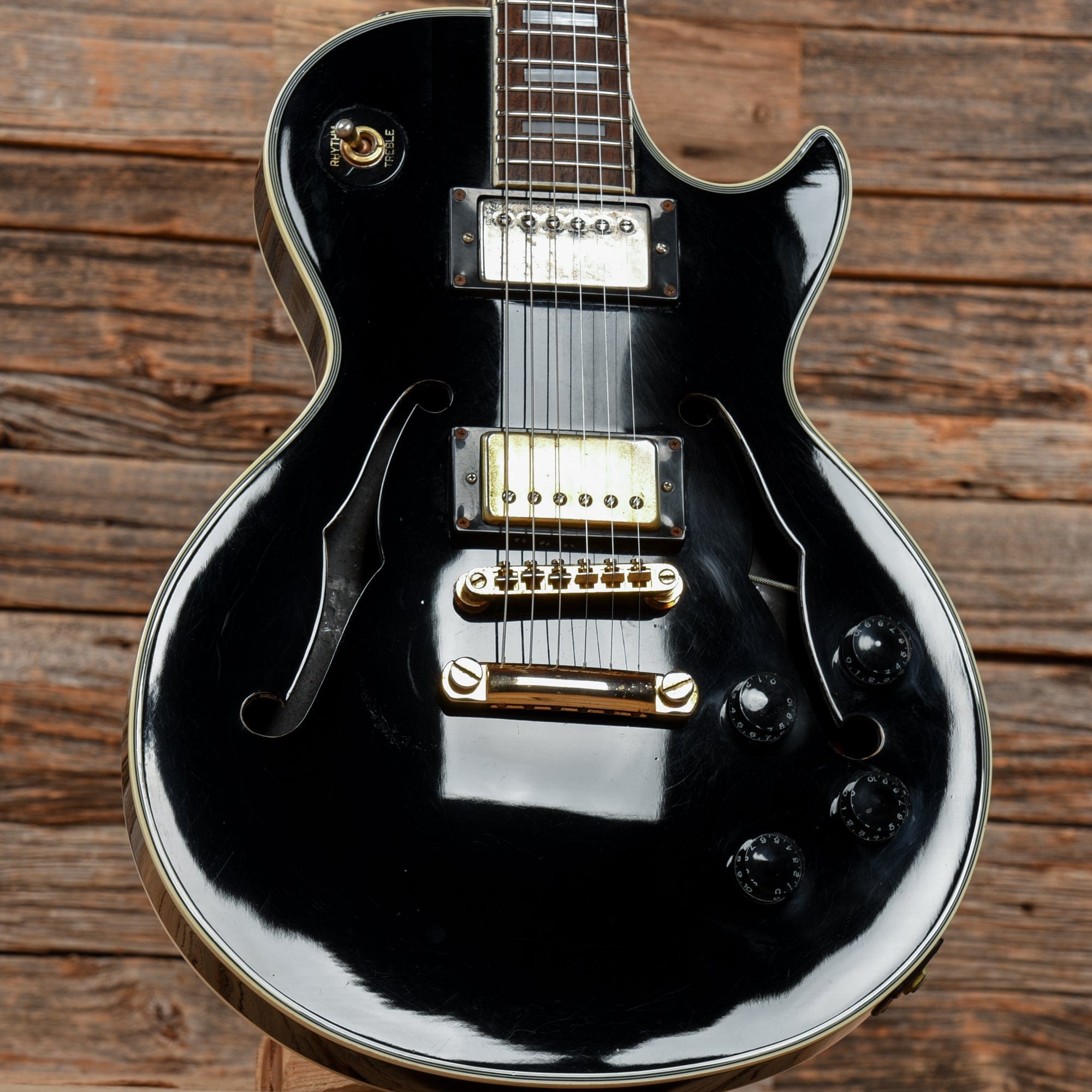 Epiphone Les Paul-Elite Florentine Black – Chicago Music Exchange