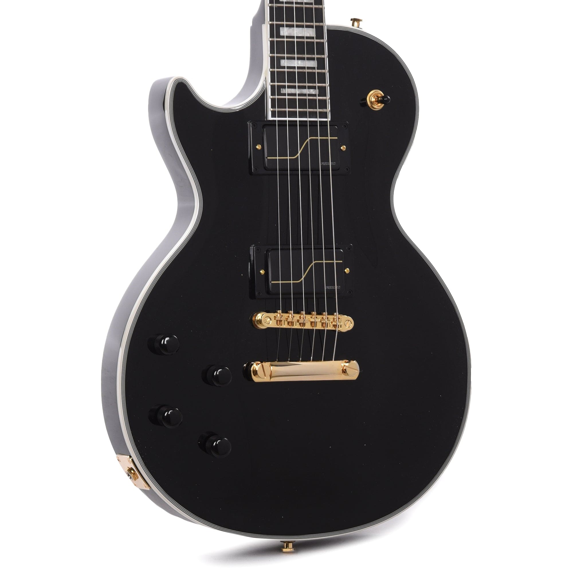 Epiphone Artist Matt Heafy Les Paul Custom Origins LEFTY Ebony Electric Guitars / Left-Handed