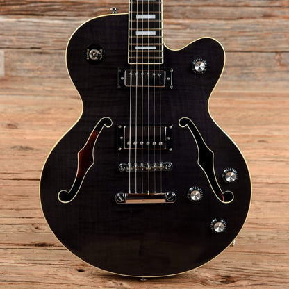 Epiphone Alleykat Transparent Black 2001 Electric Guitars / Semi-Hollow