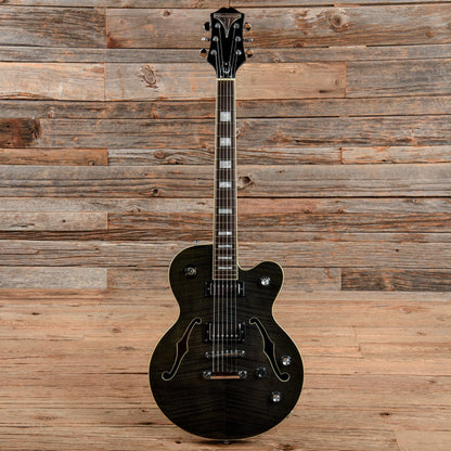 Epiphone Alleykat Transparent Black Electric Guitars / Semi-Hollow